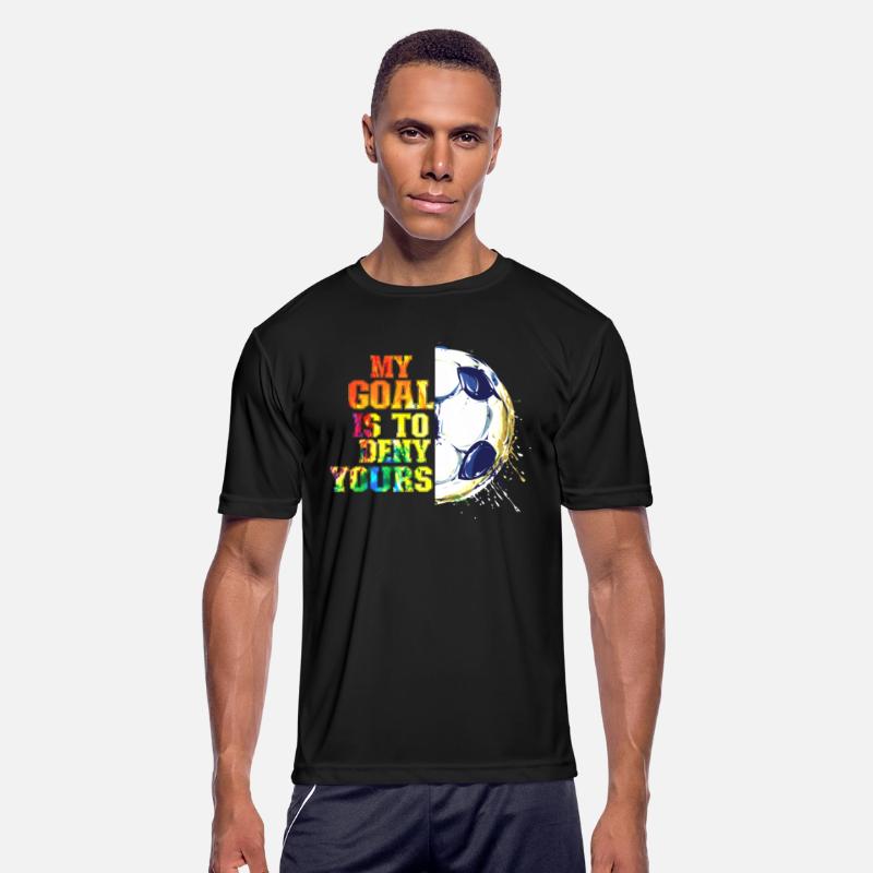 My Goal is to Deny Yours Soccer Goalie T-Shirt