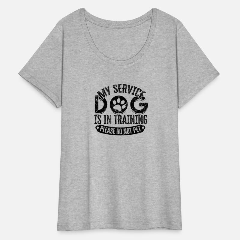 My service dog is in training Please do not pet -