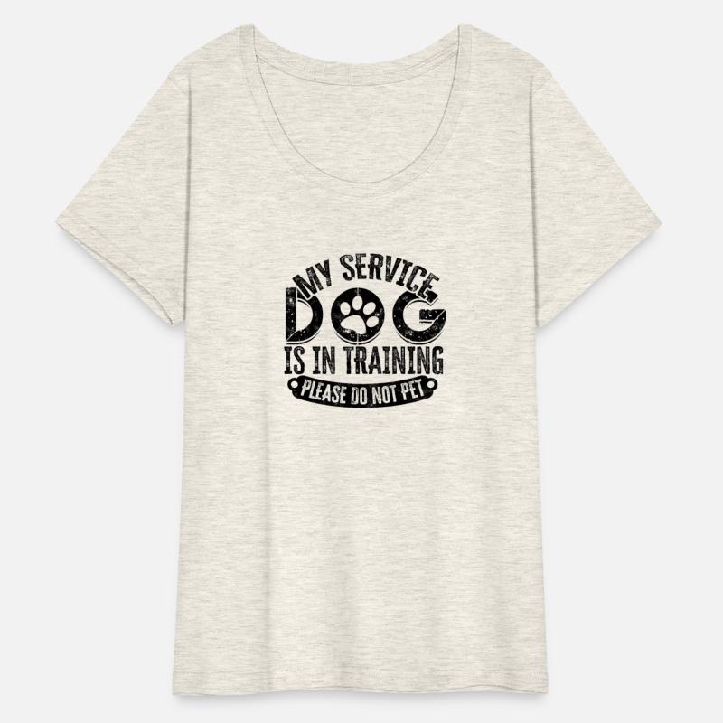 My service dog is in training Please do not pet -