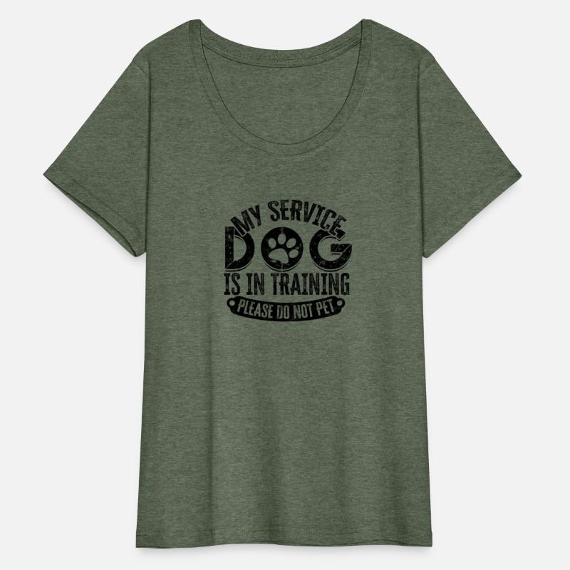 My service dog is in training Please do not pet -