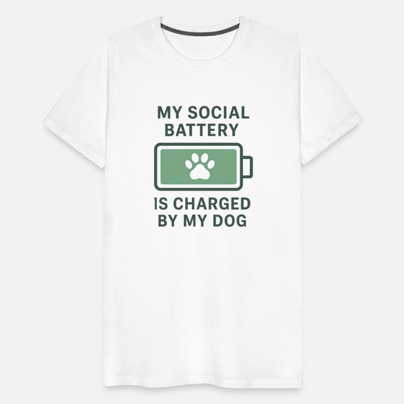 My Social Battery is Charged by My Dog