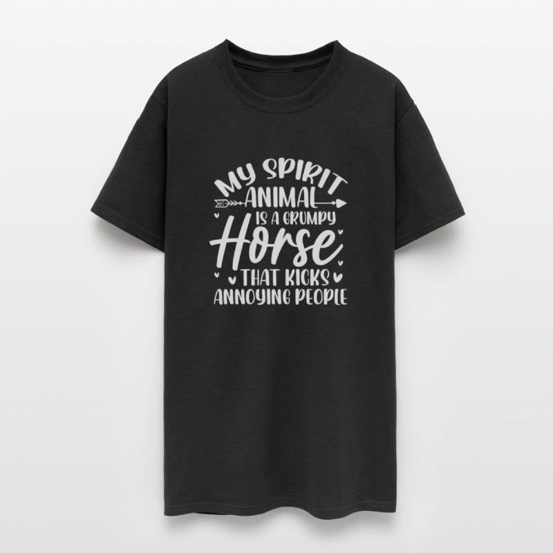 My Spirit Animal Is A Grumpy Horse