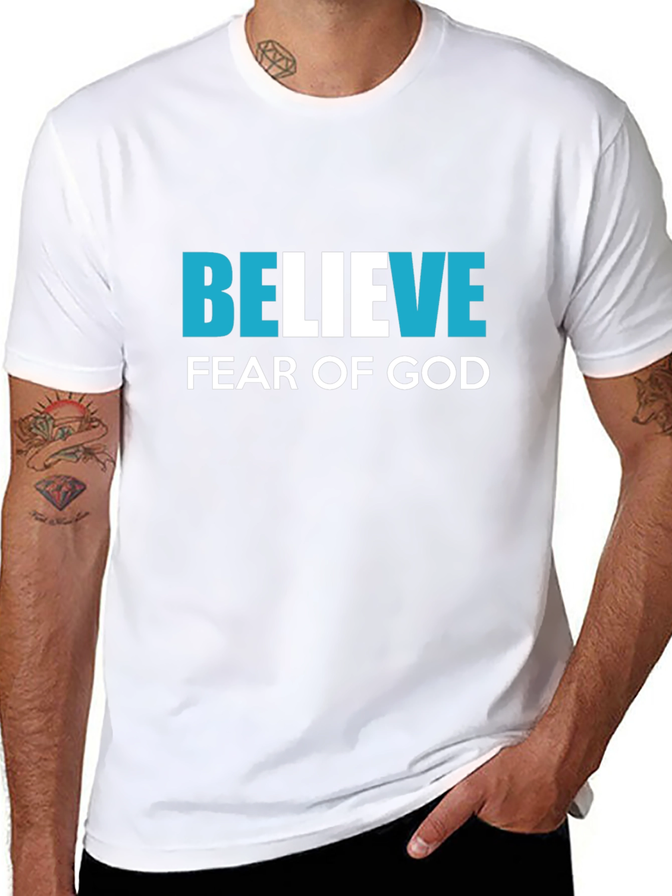 Believe Fear of God Graphic Tee