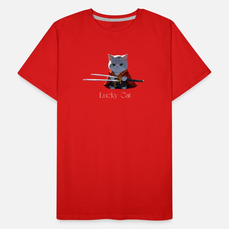 Mythic Warrior Cat with Swords