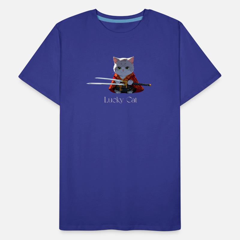 Mythic Warrior Cat with Swords