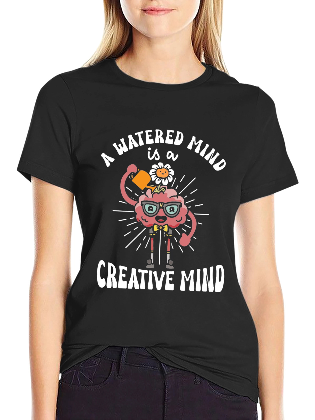 Watered Mind Creative Mind Graphic T-Shirt