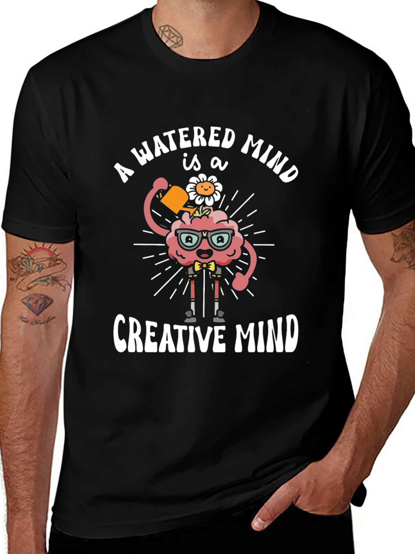 Watered Mind Creative Mind Graphic T-Shirt