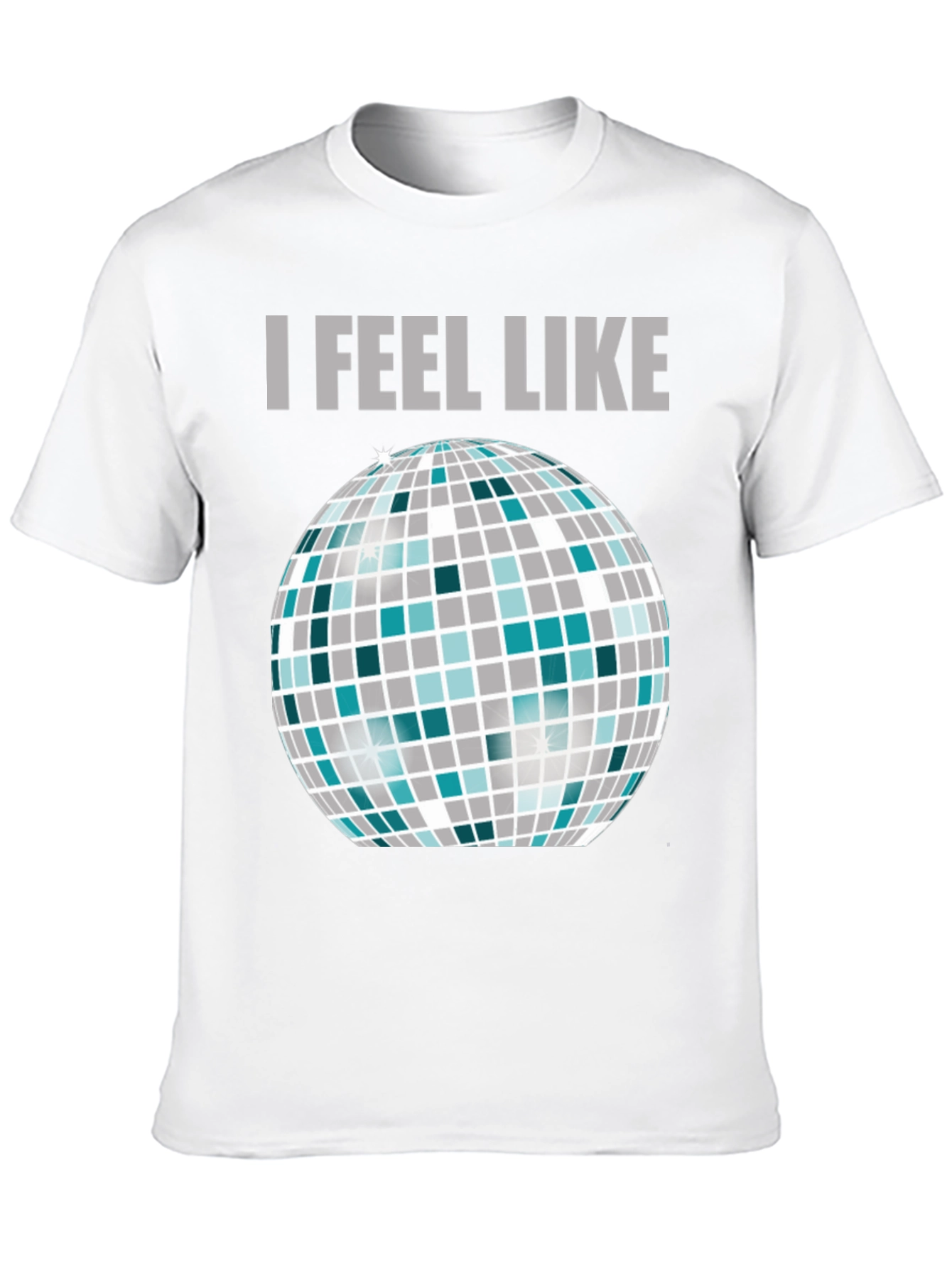 I Feel Like Dancing T-Shirt Disco Ball Graphic Tee
