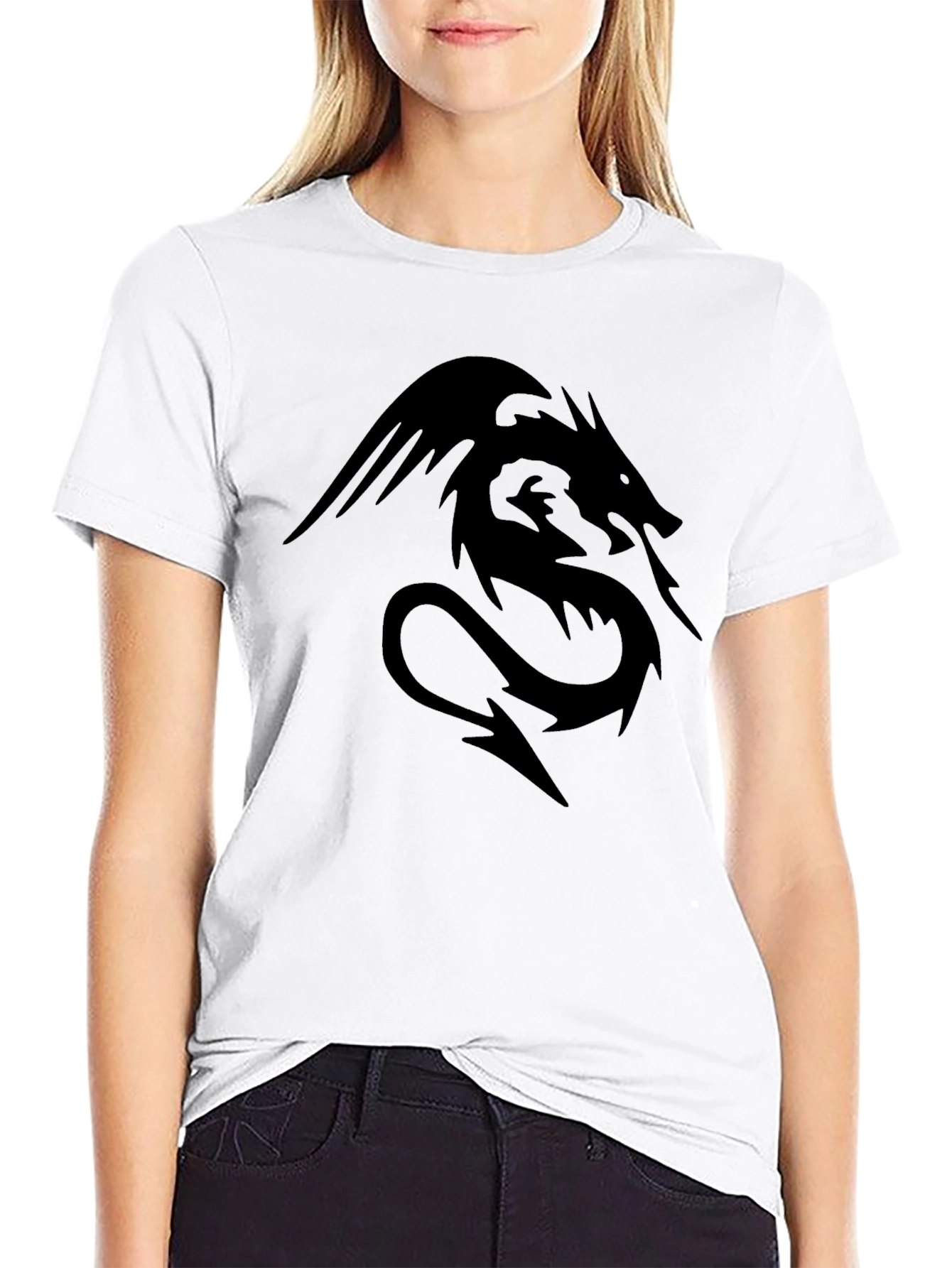 Dragon Graphic Black T-Shirt