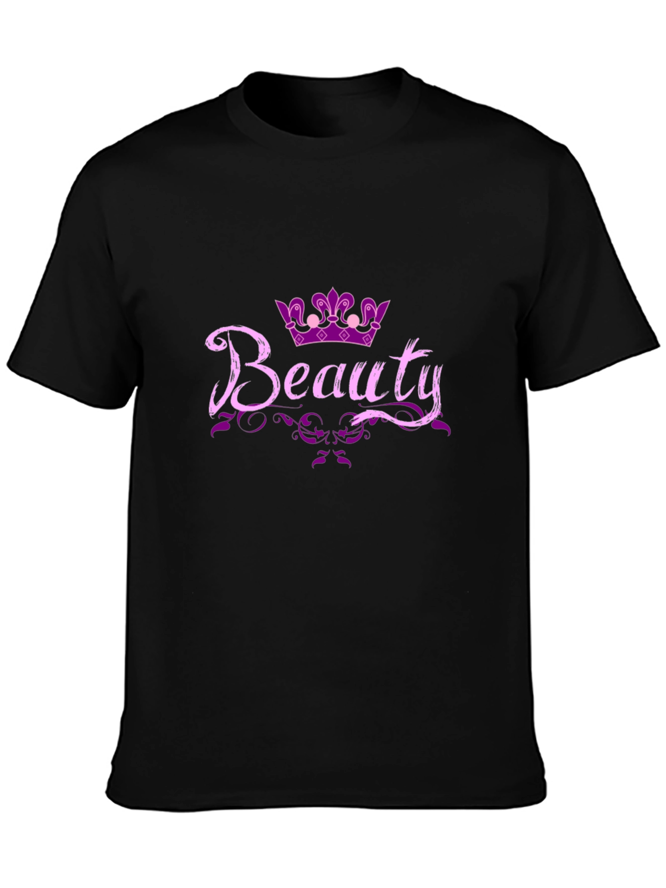 Beauty Crown Graphic T-Shirt - Stylish Unisex Tee
