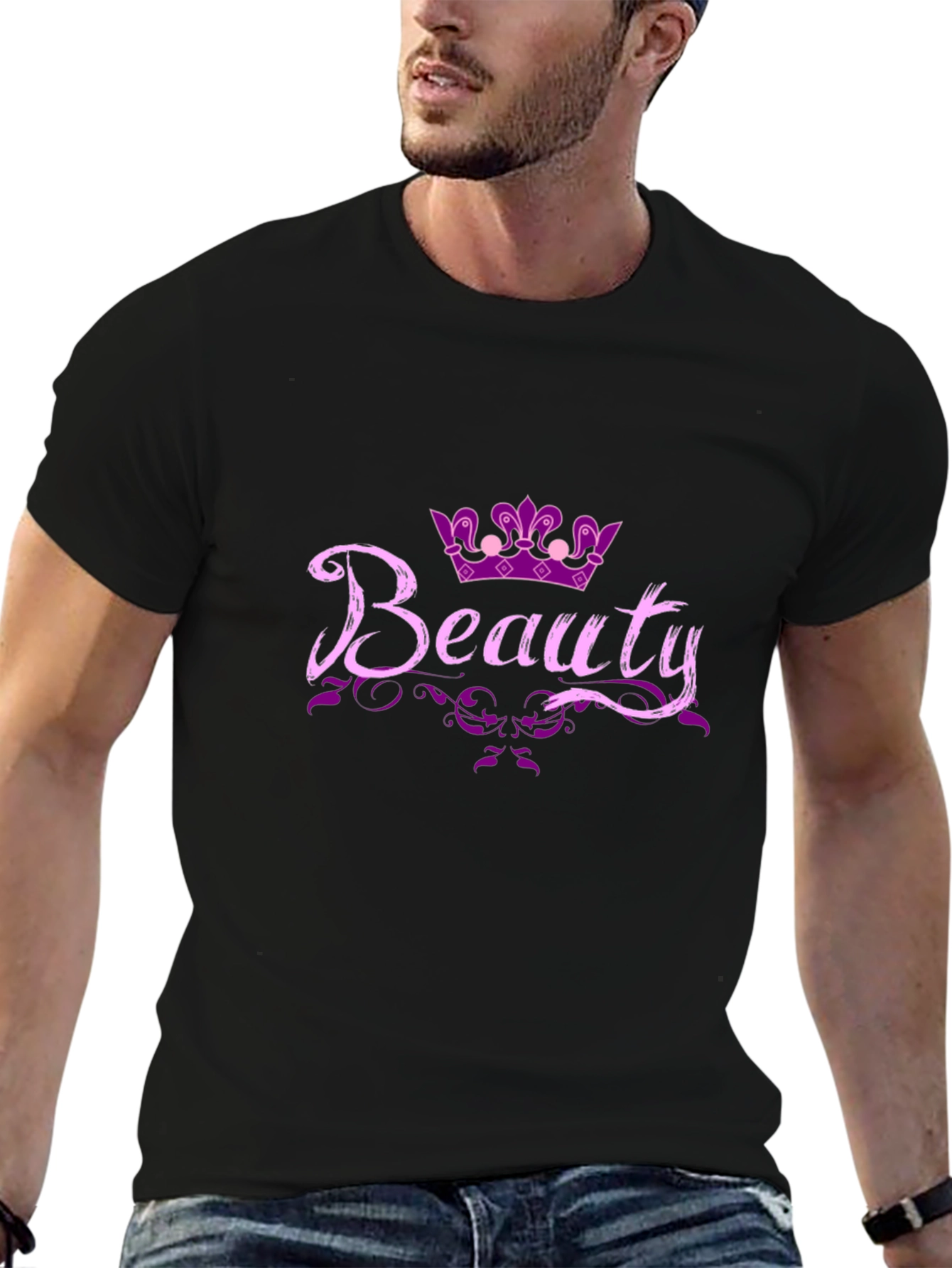 Beauty Crown Graphic T-Shirt - Stylish Unisex Tee