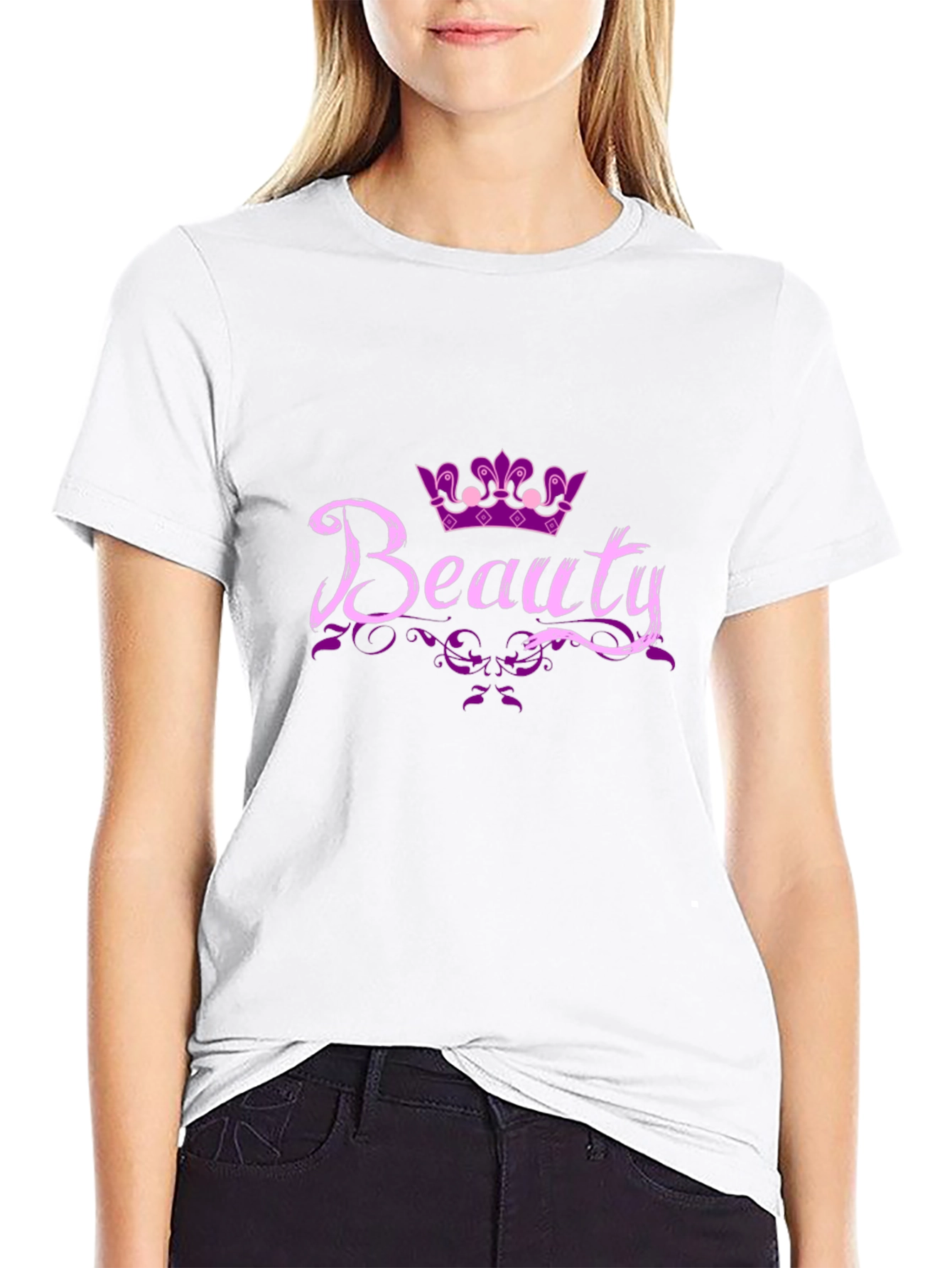 Beauty Crown Graphic T-Shirt - Stylish Unisex Tee