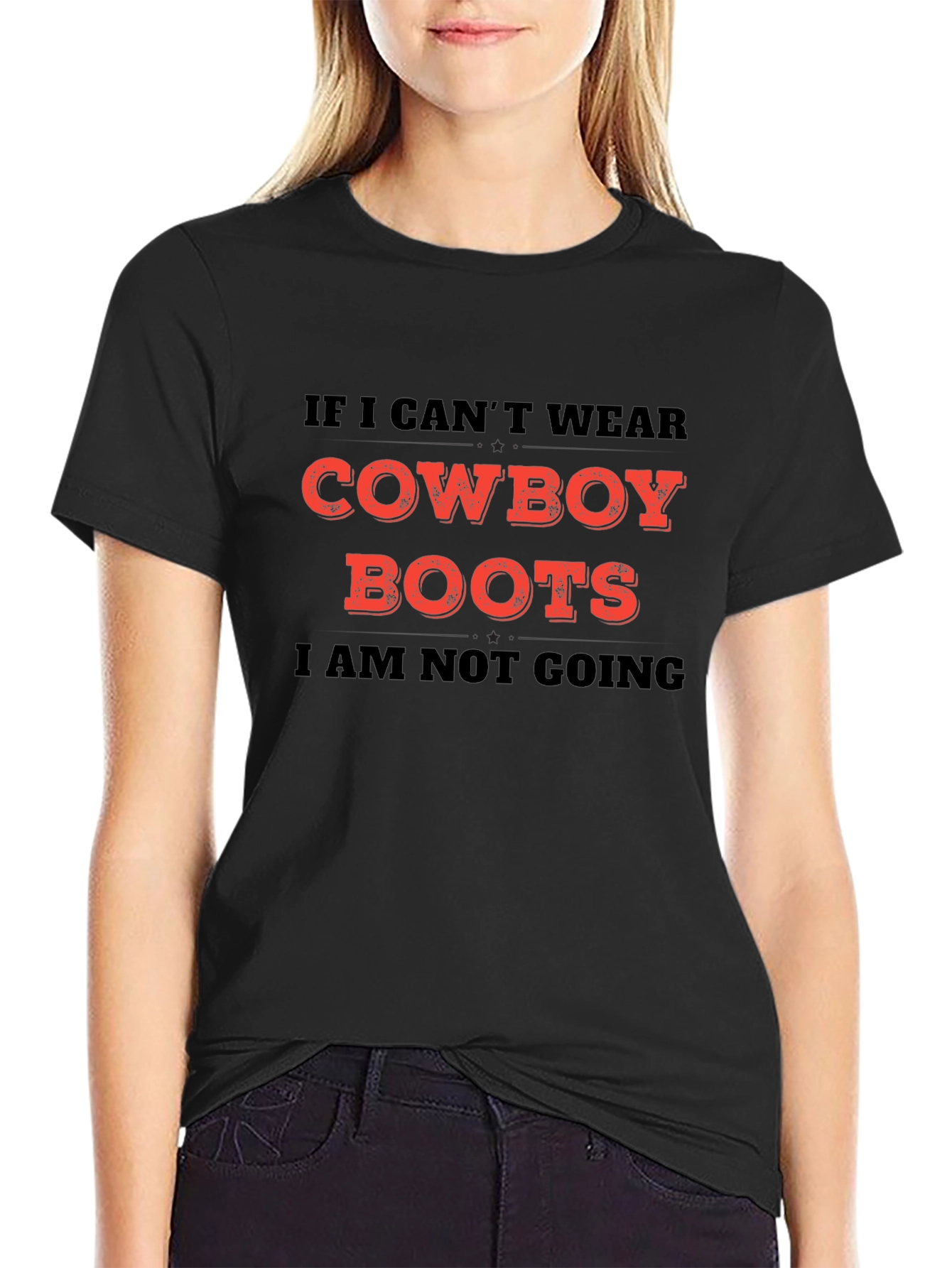Cowboy Boots T-Shirt - Western Style Graphic Tee