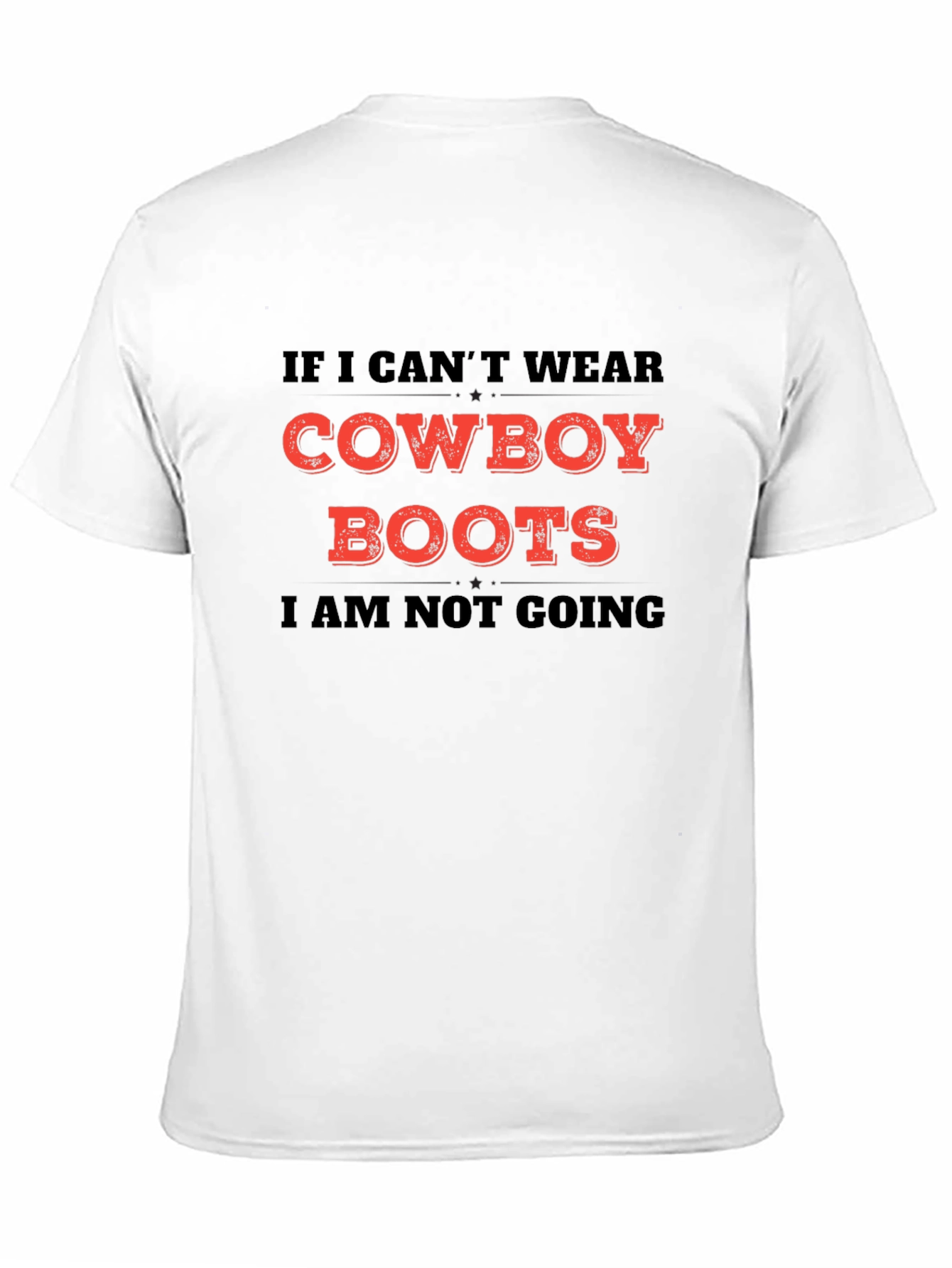 Cowboy Boots T-Shirt - Western Style Graphic Tee