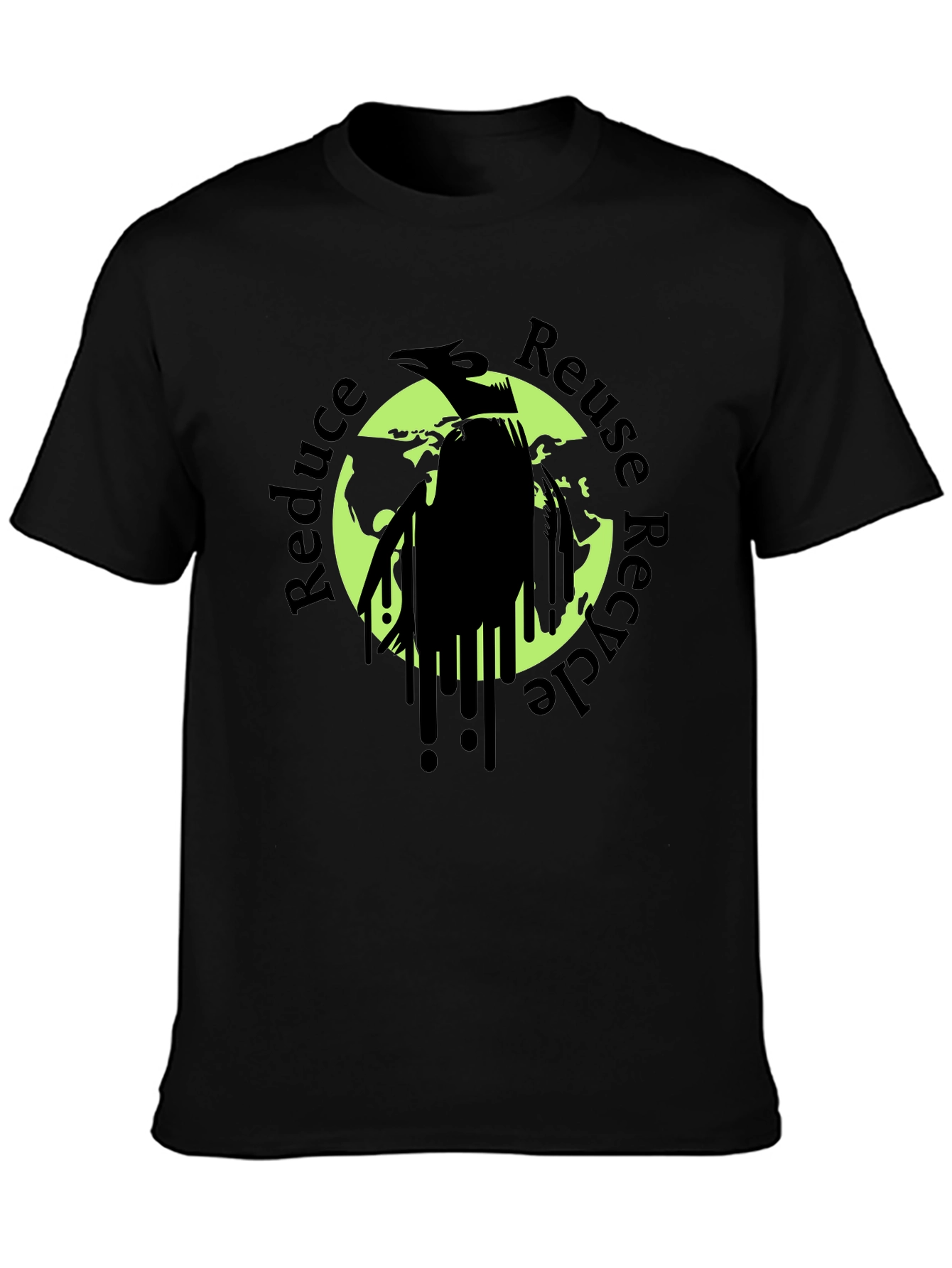 Recycle Graphic T-Shirt - Reduce Reuse Recycle