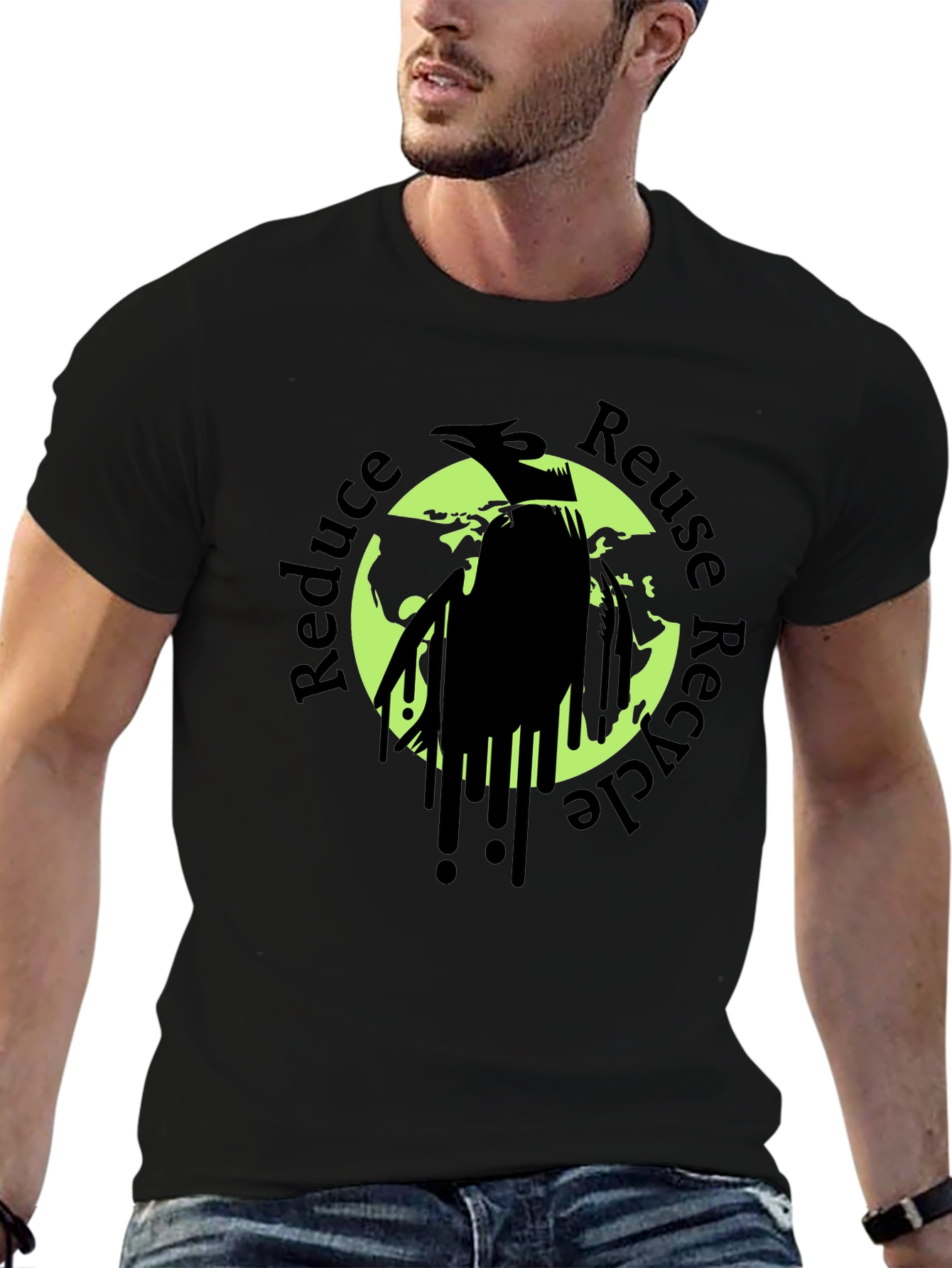 Recycle Graphic T-Shirt - Reduce Reuse Recycle