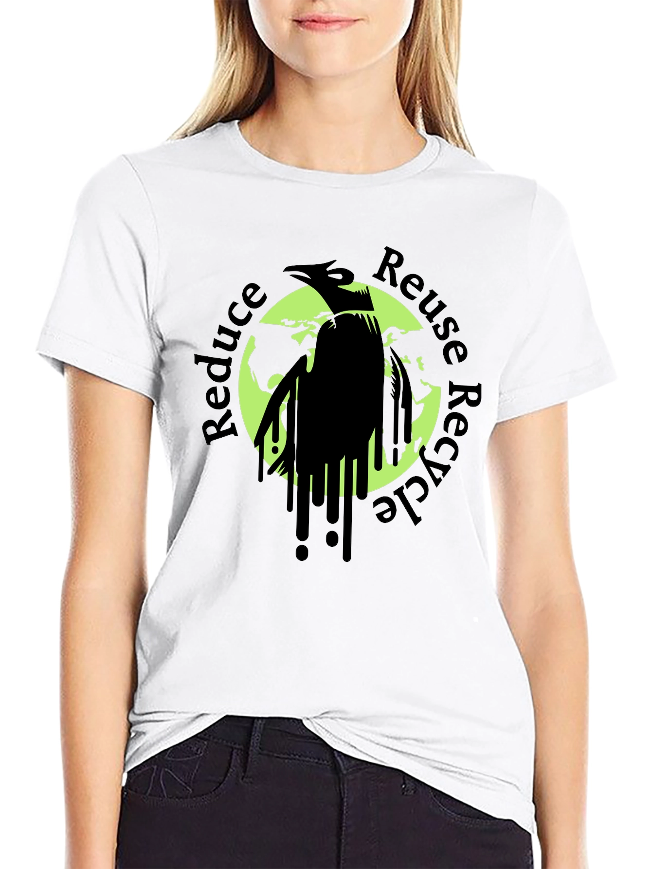 Recycle Graphic T-Shirt - Reduce Reuse Recycle