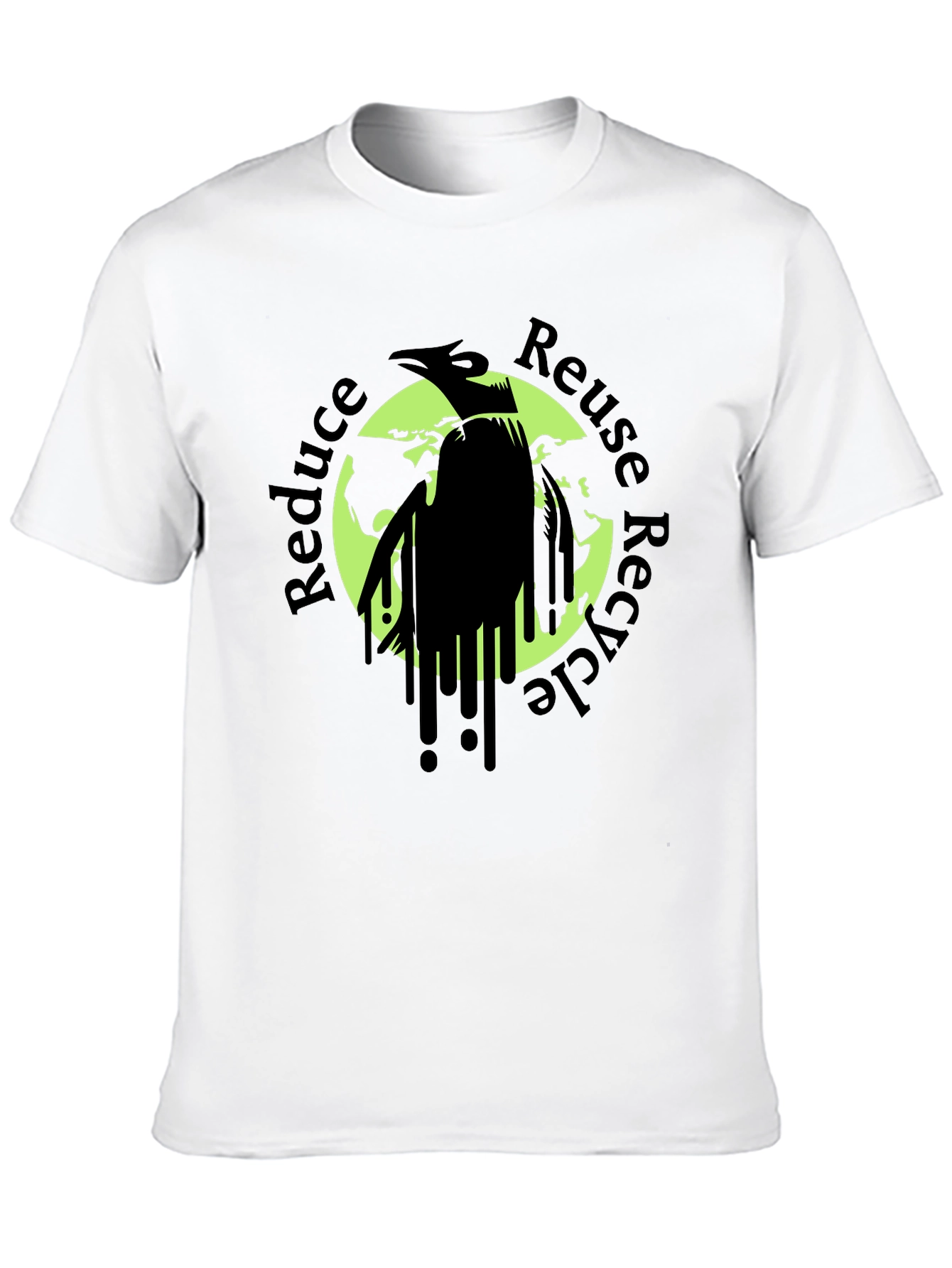 Recycle Graphic T-Shirt - Reduce Reuse Recycle
