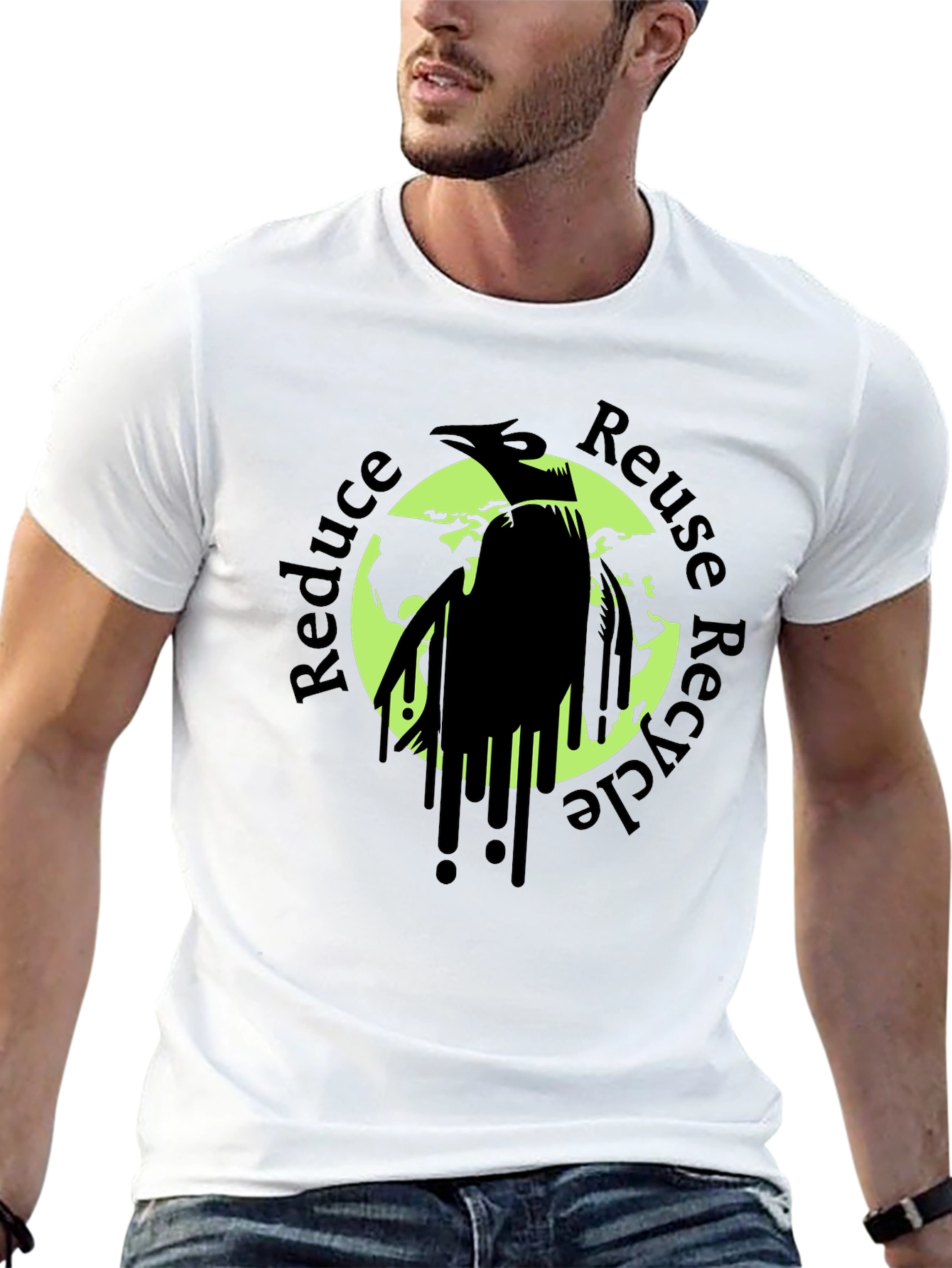 Recycle Graphic T-Shirt - Reduce Reuse Recycle