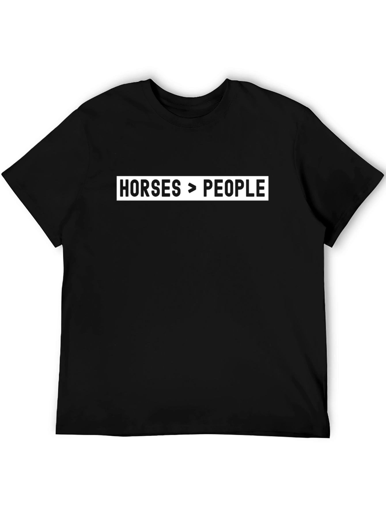Horses > People Graphic T-Shirt