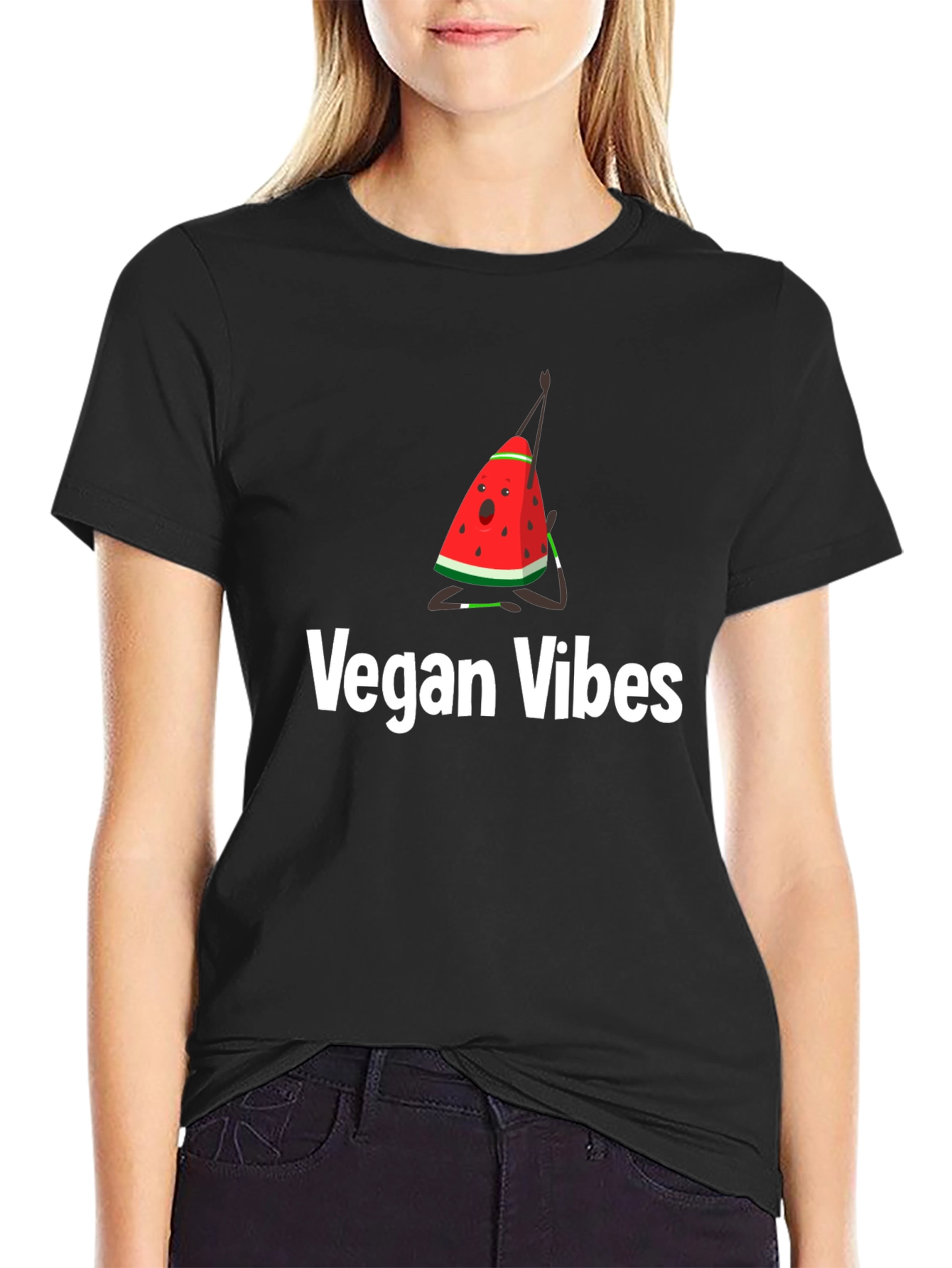 Vegan Vibes Graphic T-Shirt