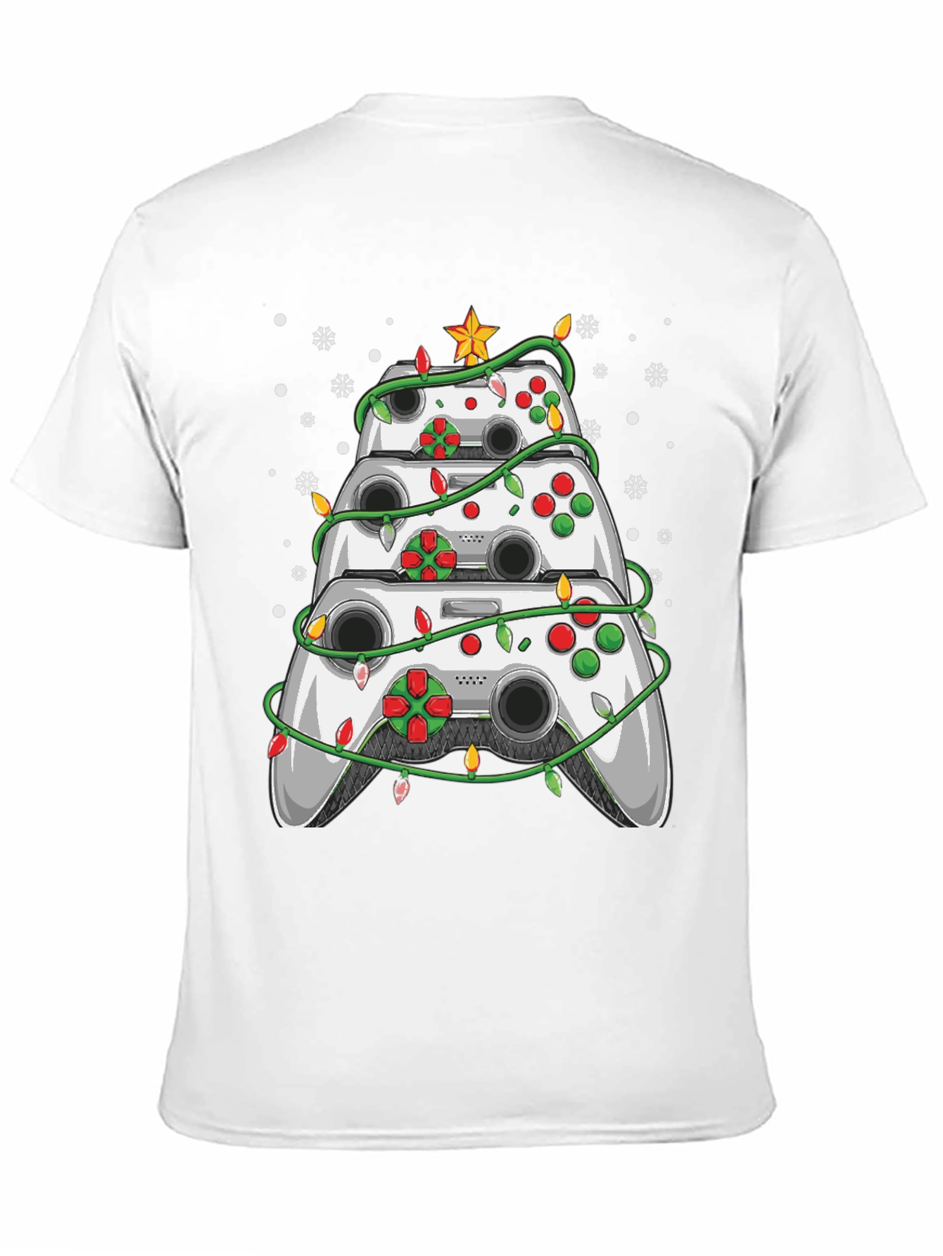 Gamer Christmas Tree T-Shirt - Holiday Fun