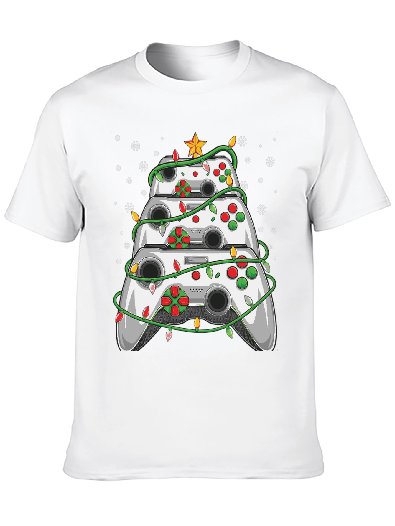 Gamer Christmas Tree T-Shirt - Holiday Fun