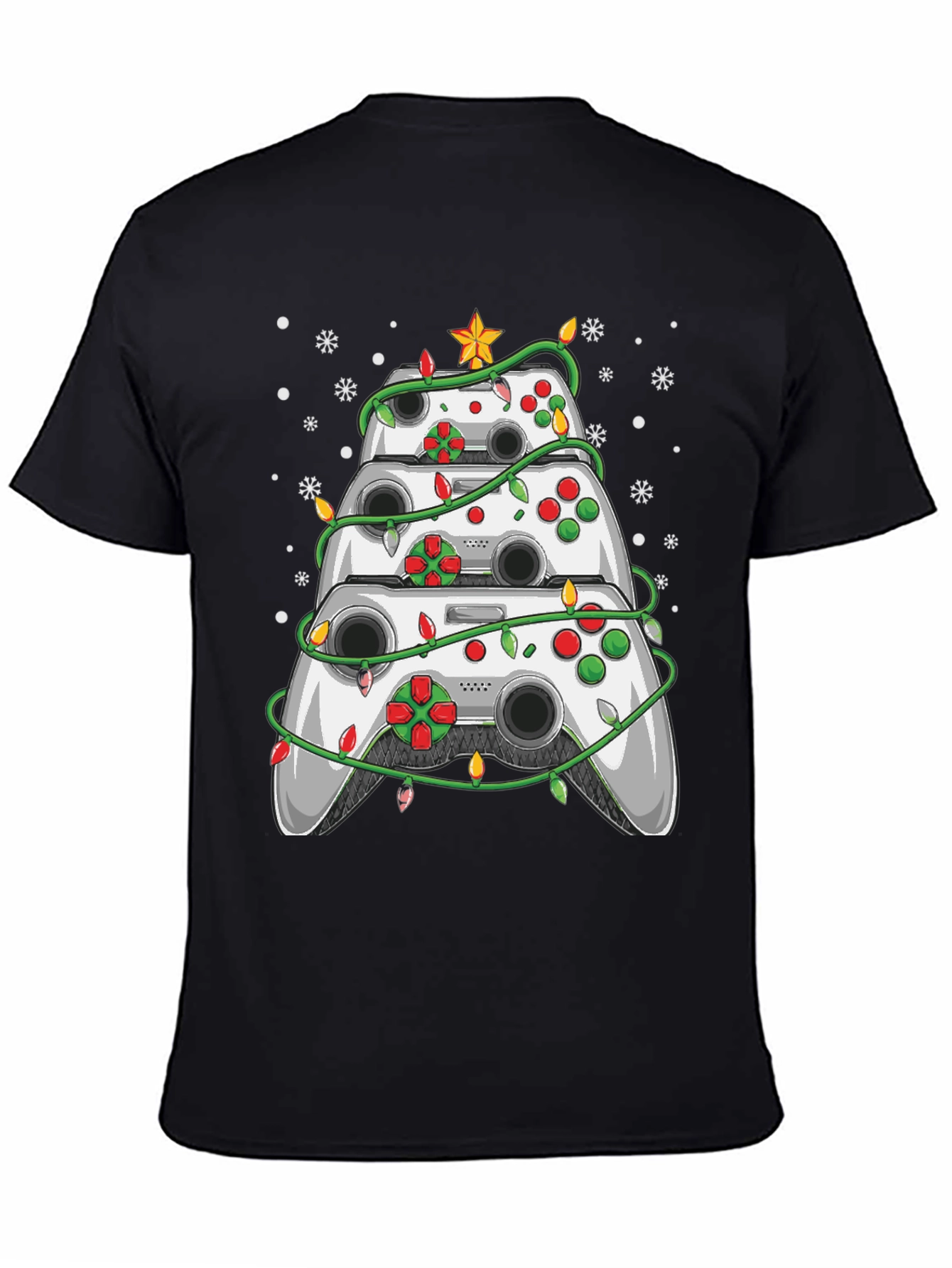 Gamer Christmas Tree T-Shirt - Holiday Fun