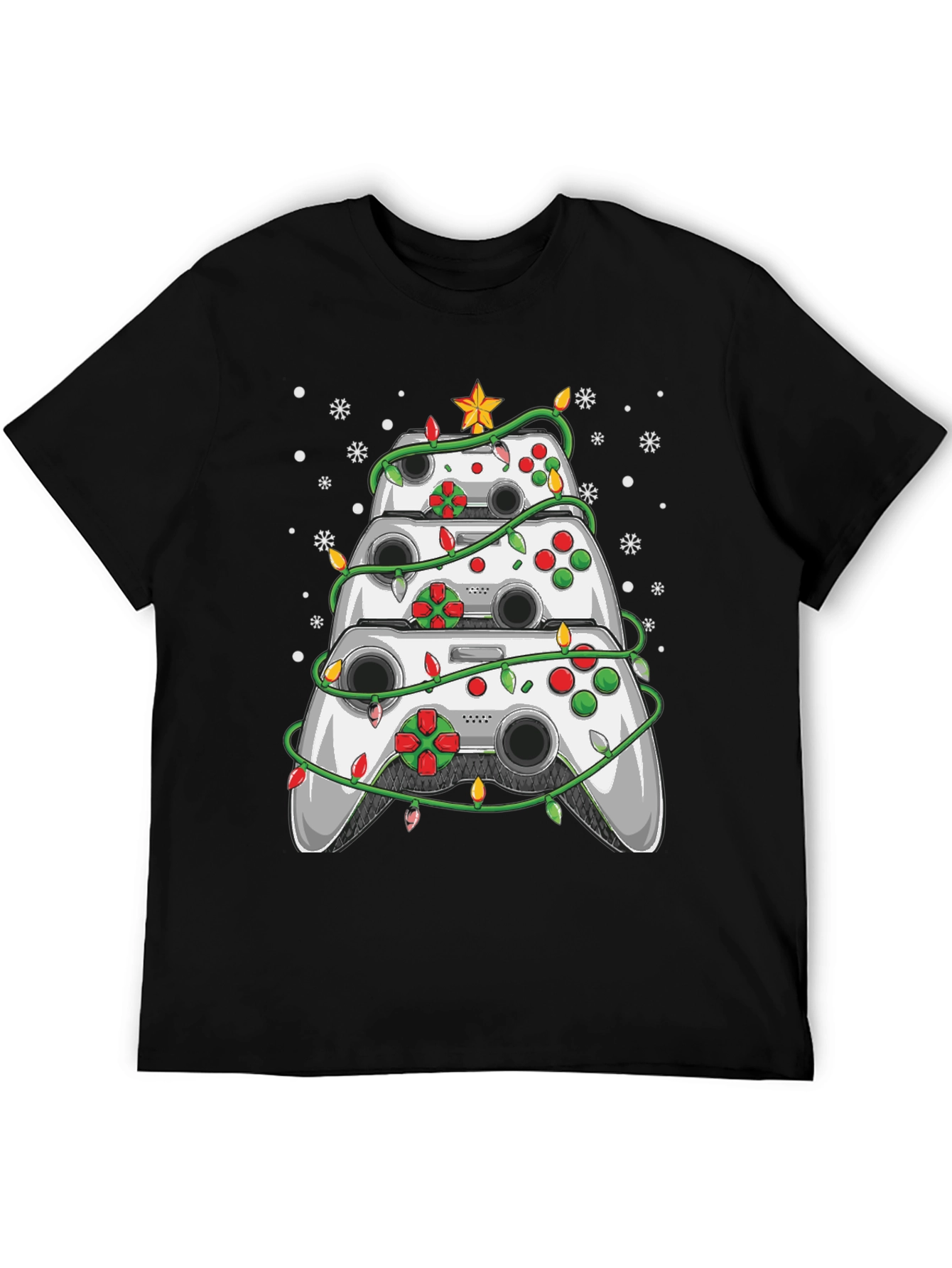 Gamer Christmas Tree T-Shirt - Holiday Fun