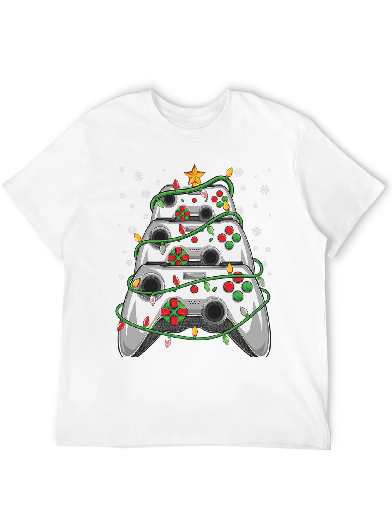 Gamer Christmas Tree T-Shirt - Holiday Fun