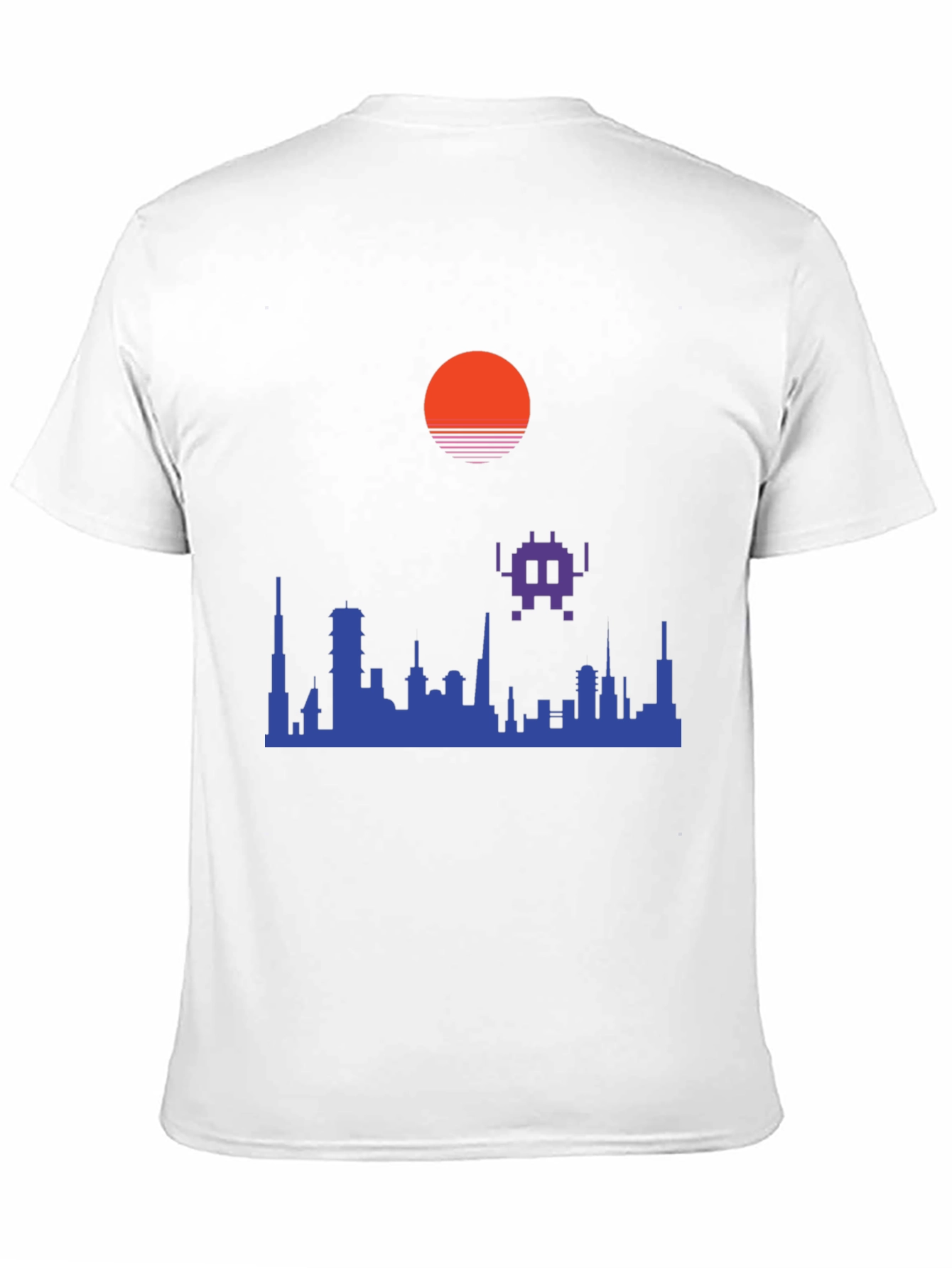 Retro Cityscape Graphic Tee