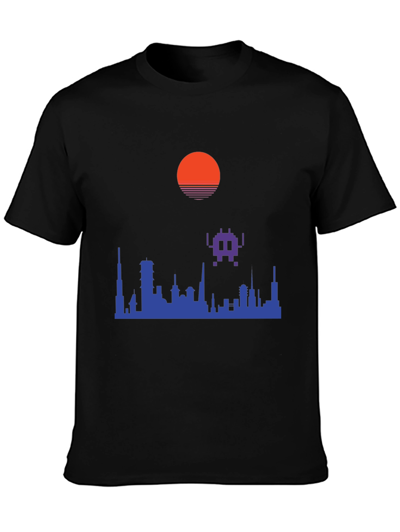 Retro Cityscape Graphic Tee