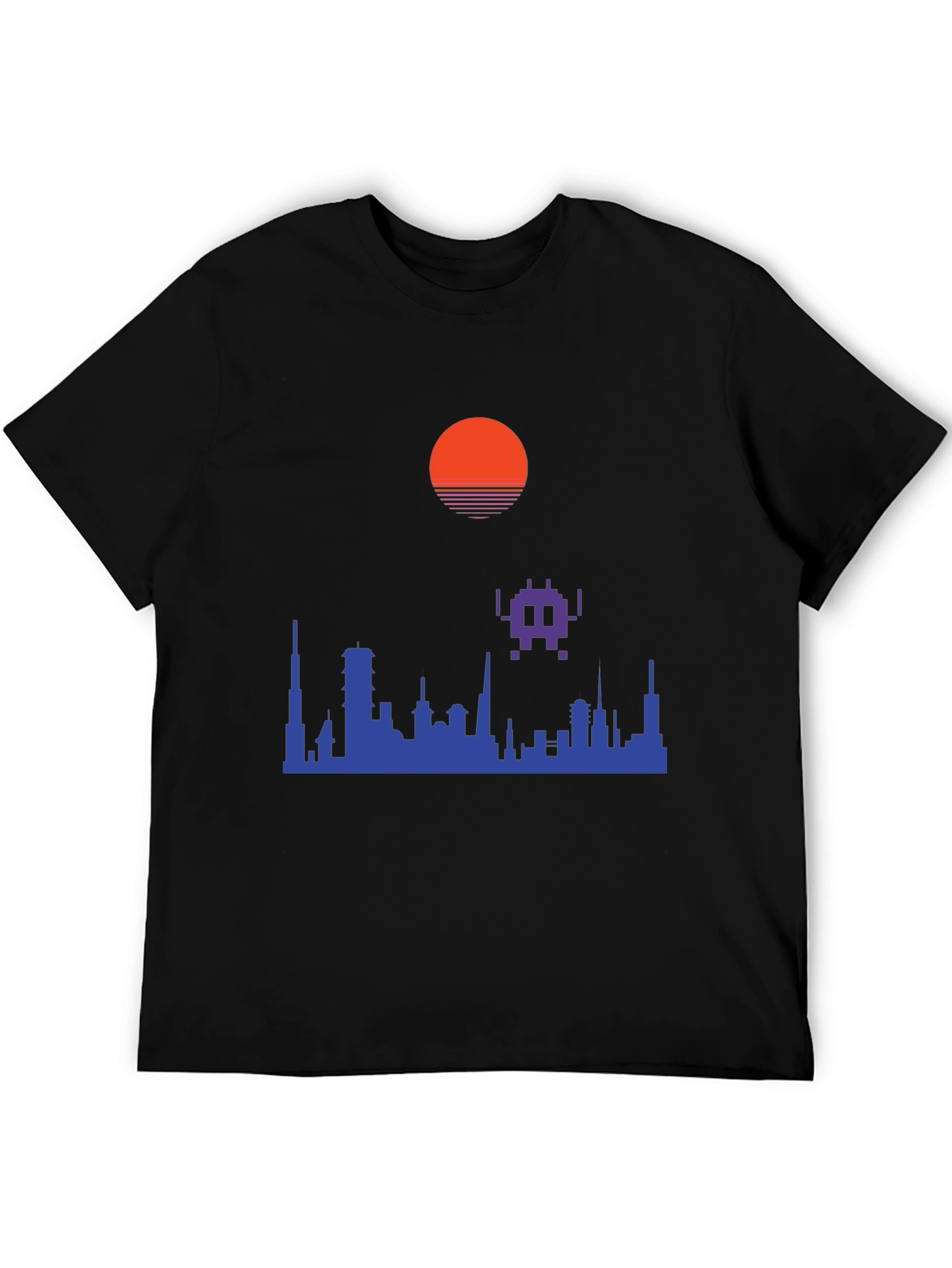 Retro Cityscape Graphic Tee