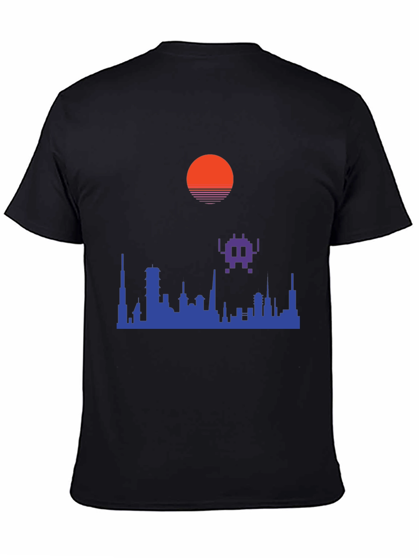 Retro Cityscape Graphic Tee