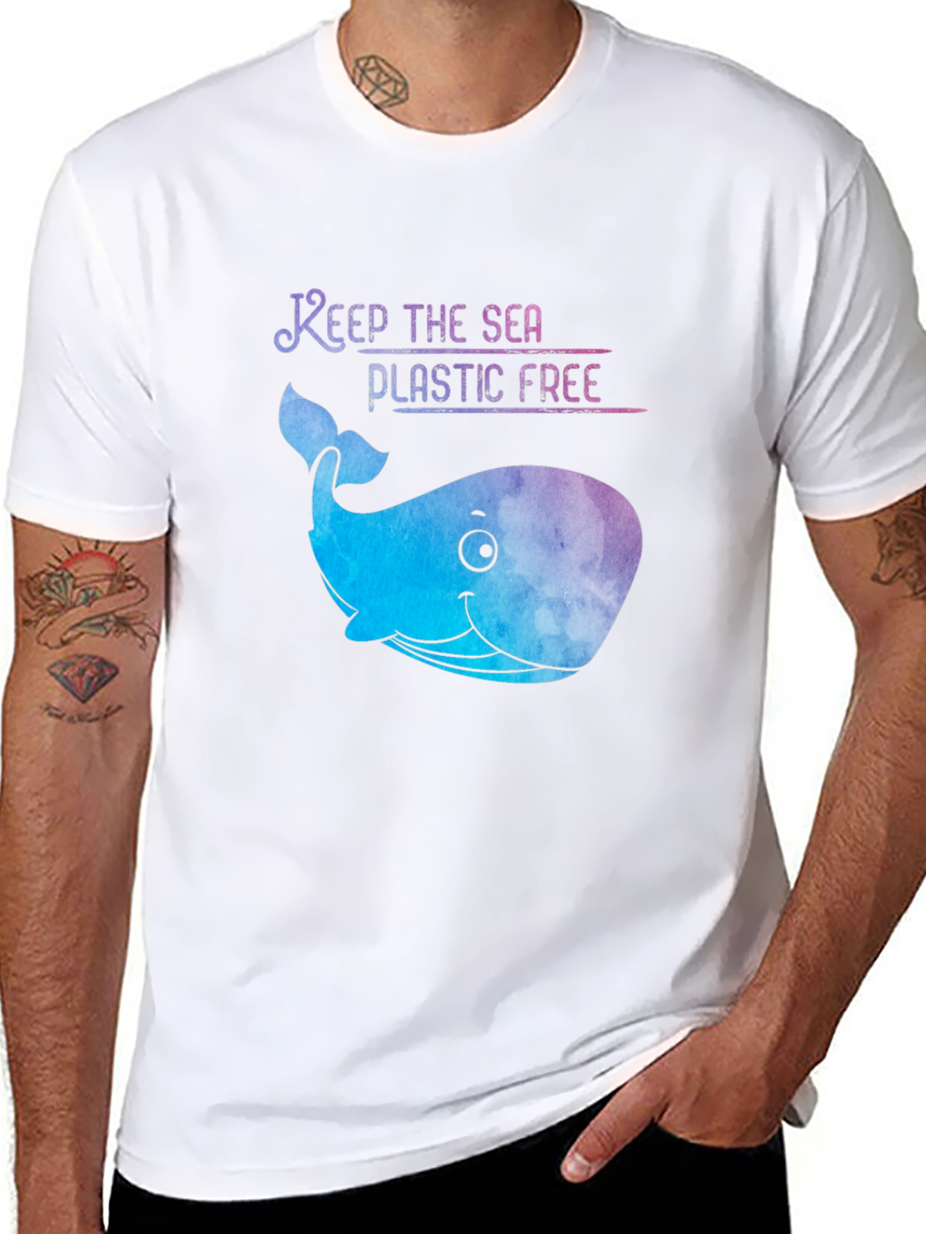 Keep the Sea Plastic Free Graphic Tee