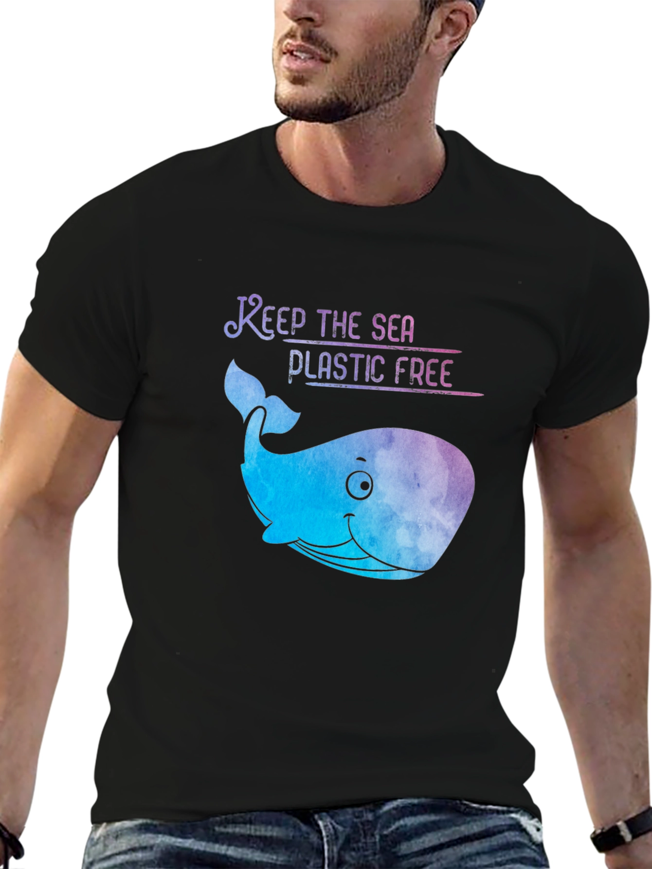 Keep the Sea Plastic Free Graphic Tee