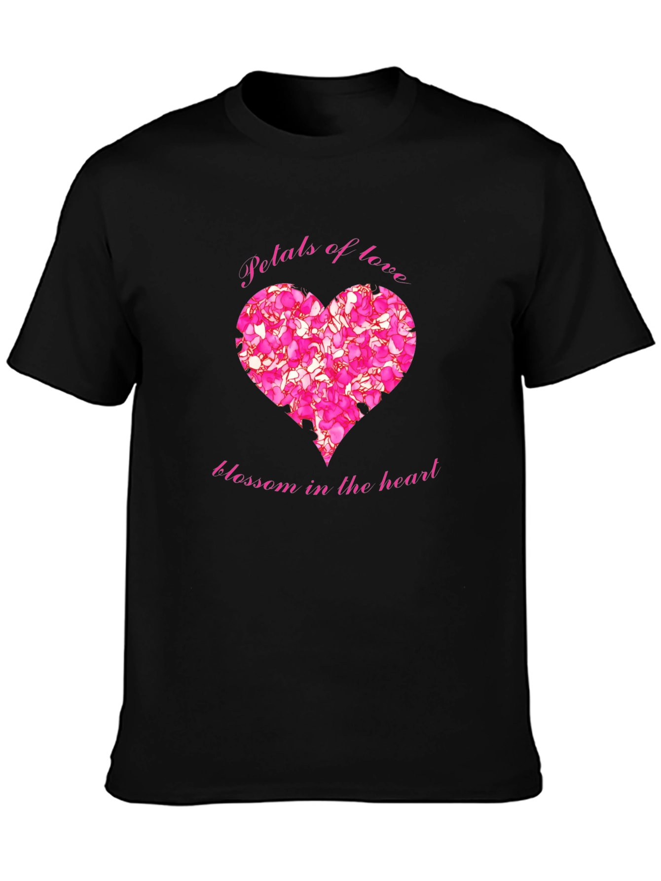 Petals of Love Blossom Heart T-Shirt