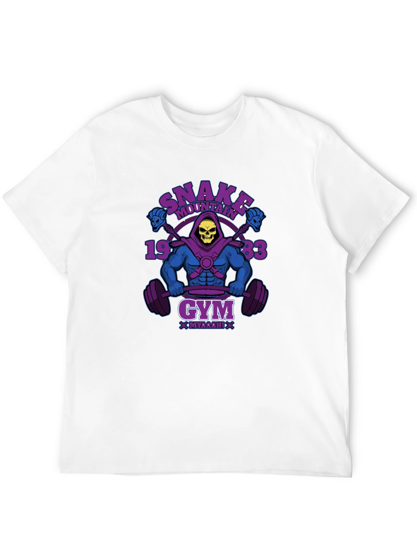 Snake Mountain Gym T-Shirt - He-Man Inspired Graphic Tee