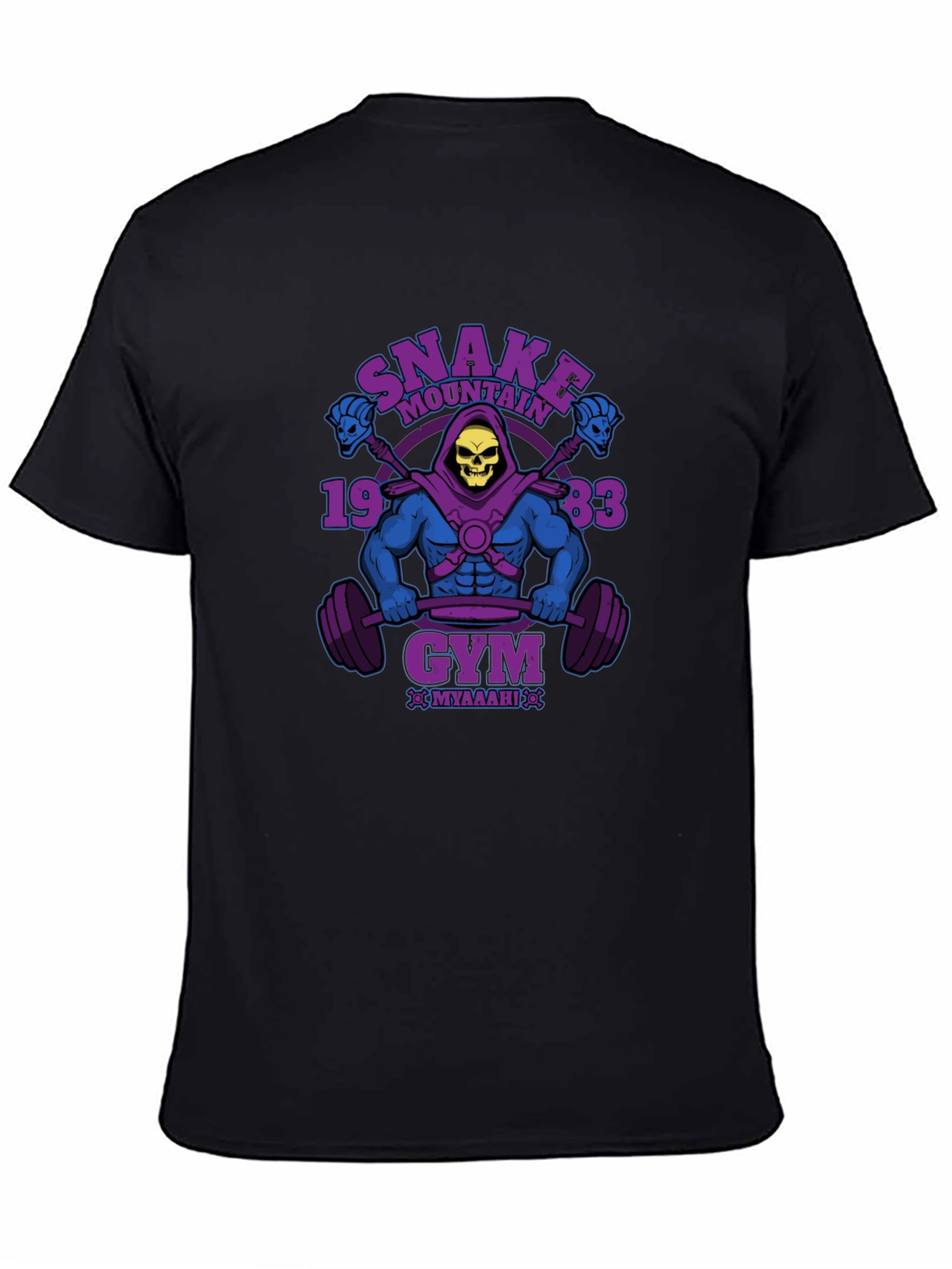 Snake Mountain Gym T-Shirt - He-Man Inspired Graphic Tee