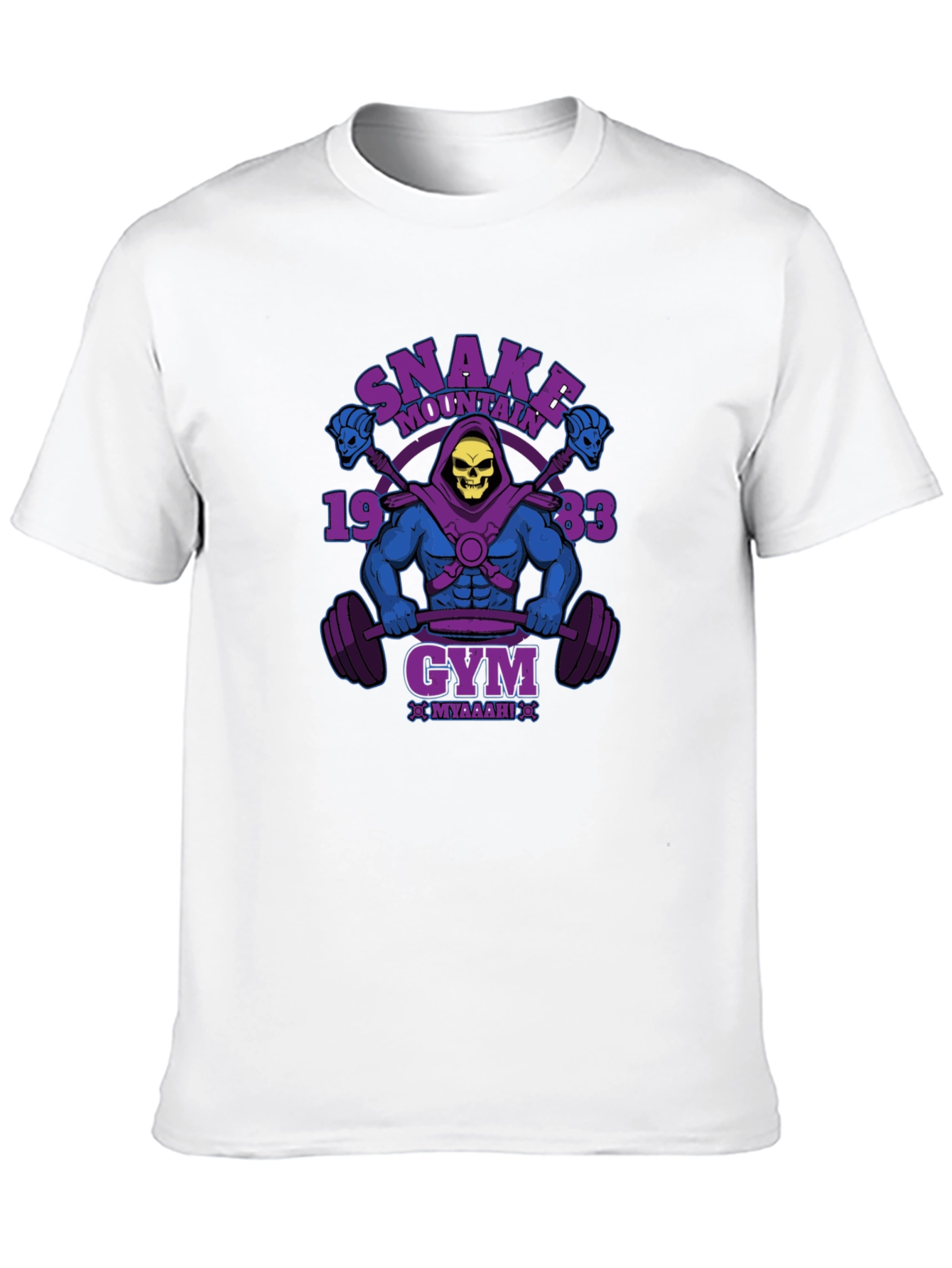 Snake Mountain Gym T-Shirt - He-Man Inspired Graphic Tee