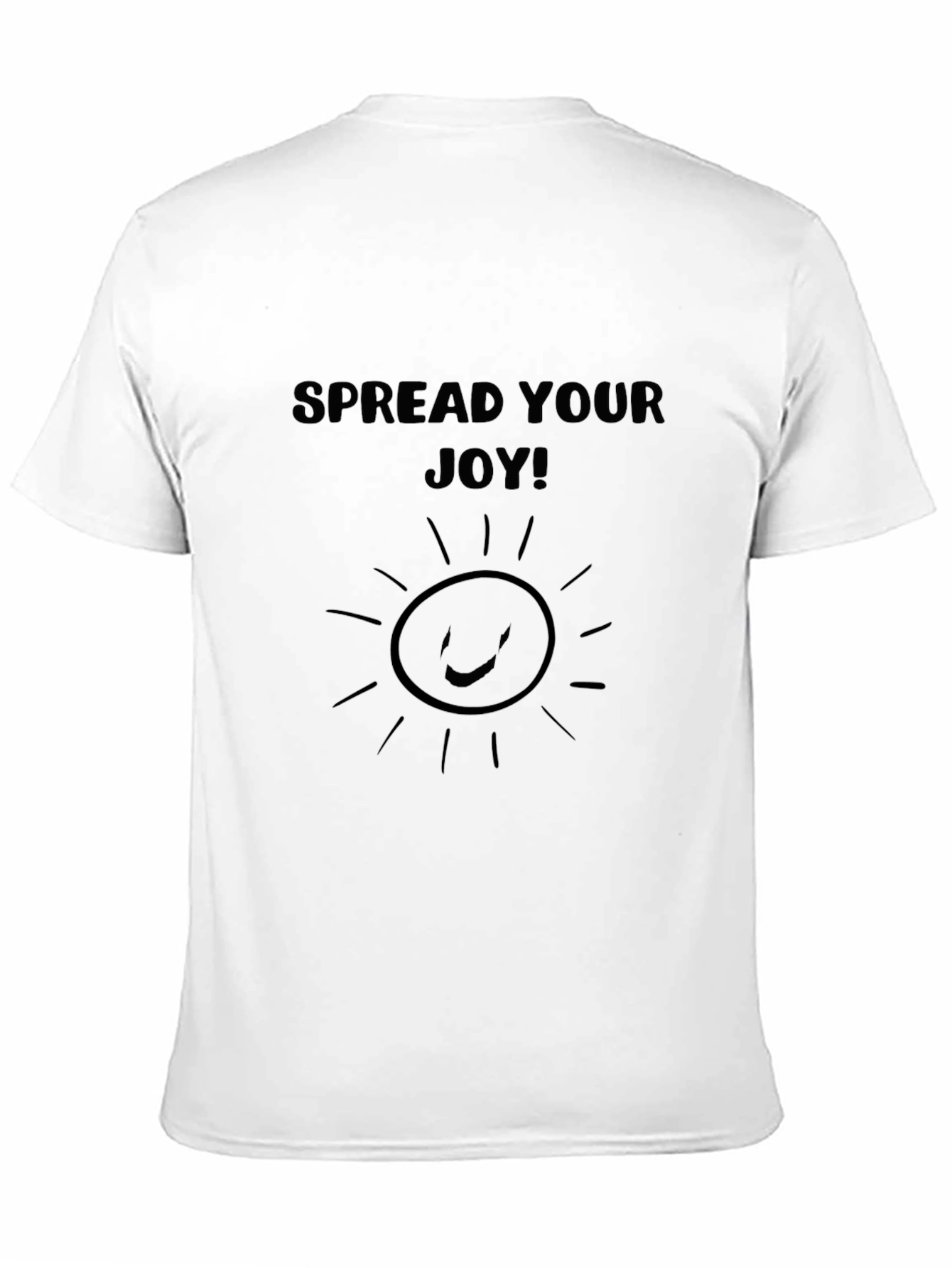 Spread Your Joy! Black Graphic Tee