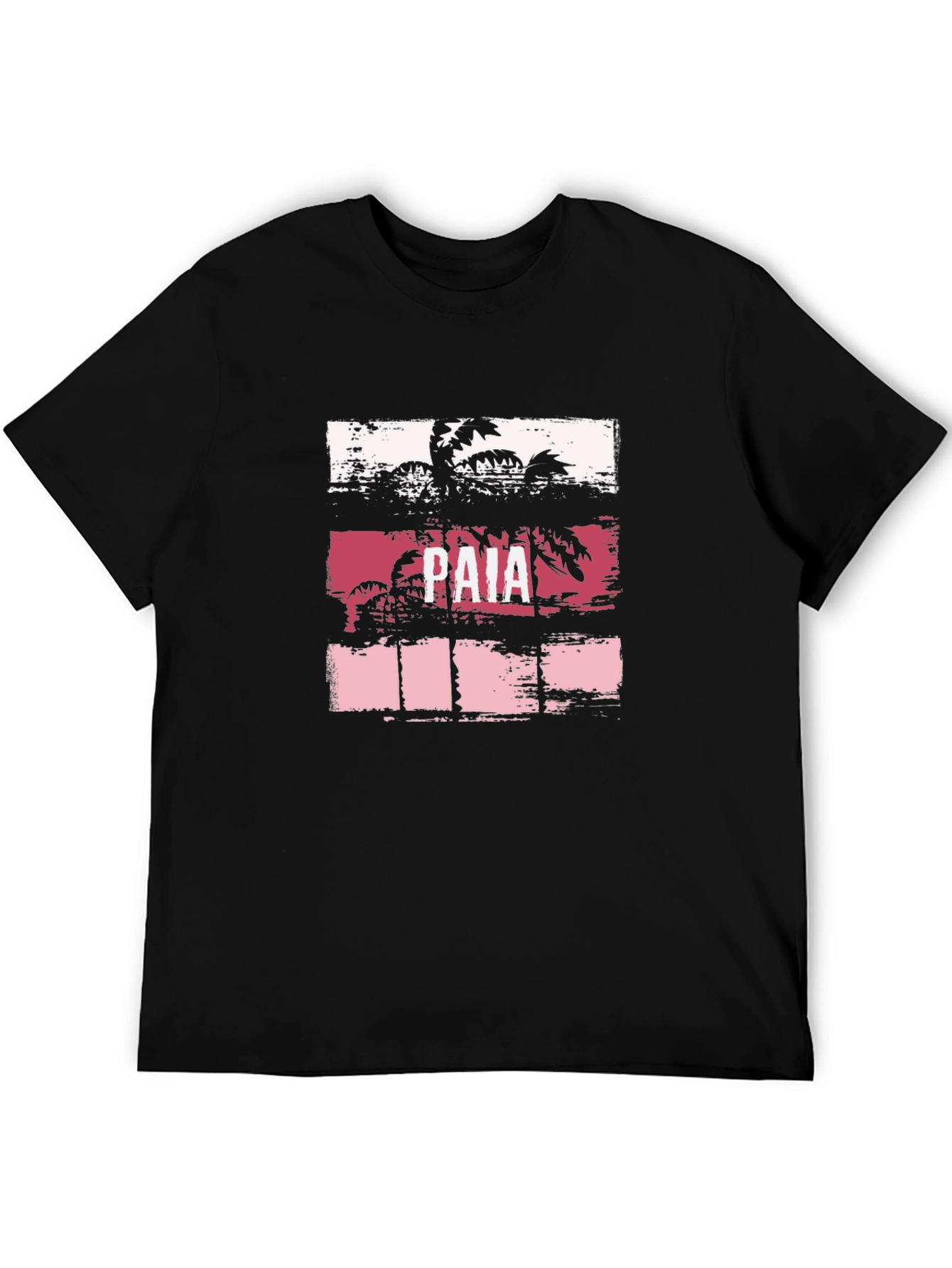 Paia Palm Tree Graphic Tee - Black
