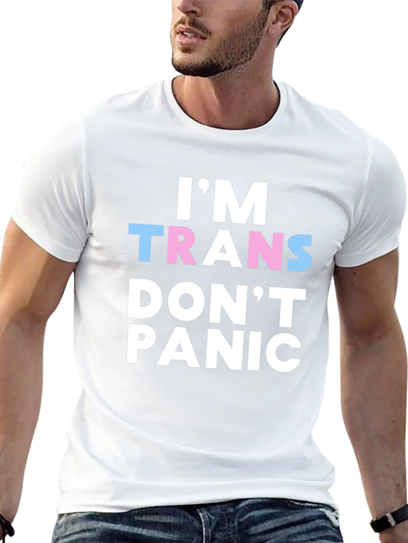 Im Trans Dont Panic T-Shirt