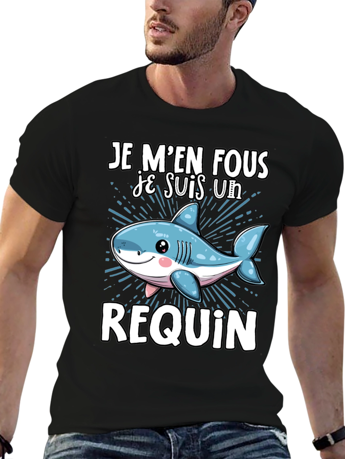 Je Men Fous Je Suis Un Requin T-Shirt