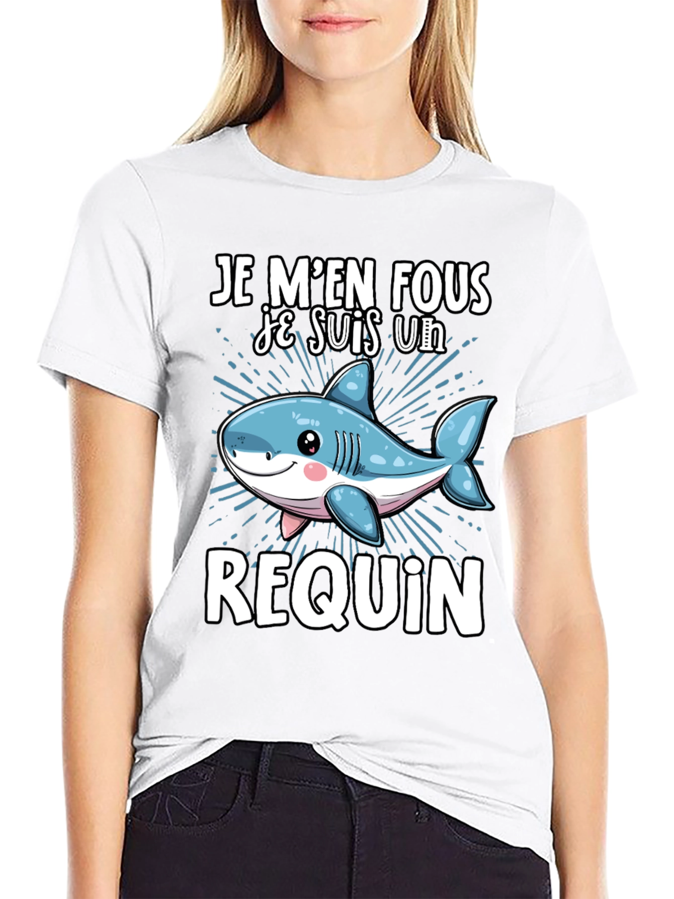 Je Men Fous Je Suis Un Requin T-Shirt