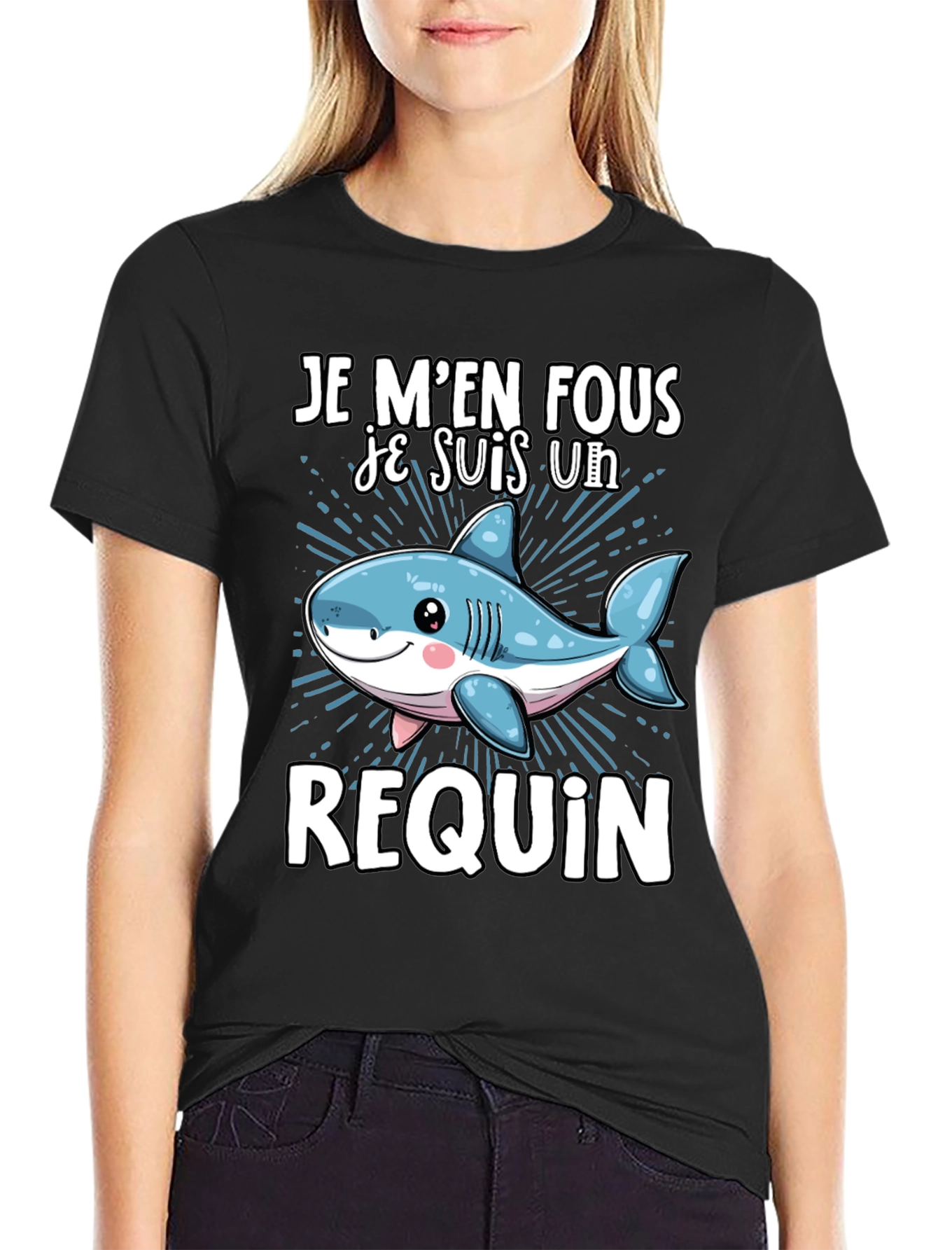 Je Men Fous Je Suis Un Requin T-Shirt