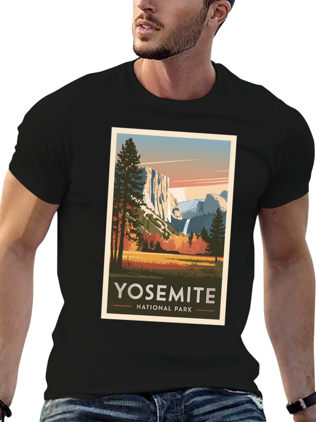 Yosemite National Park Graphic T-Shirt