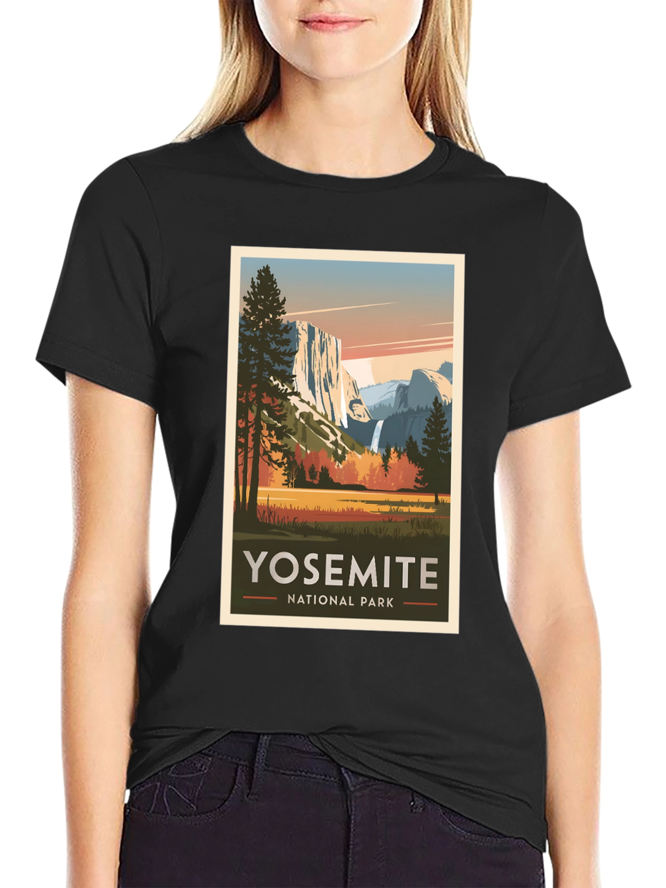 Yosemite National Park Graphic T-Shirt