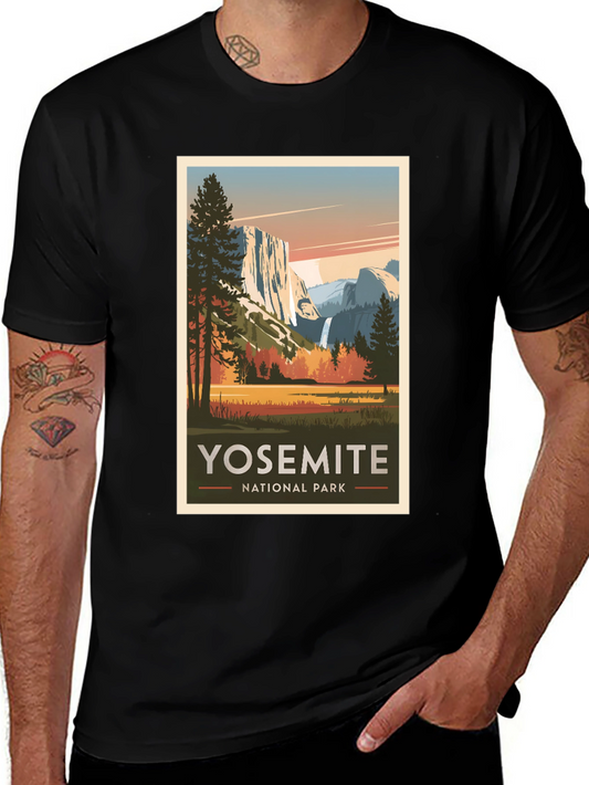 Yosemite National Park Graphic T-Shirt