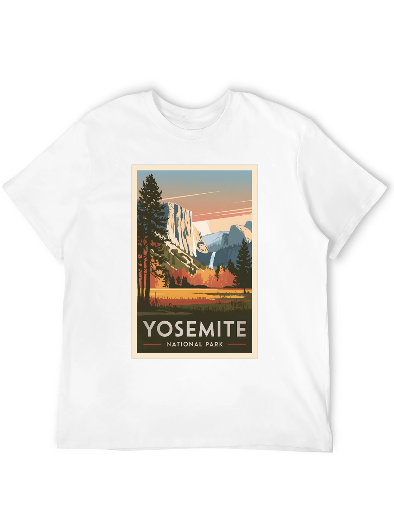 Yosemite National Park Graphic T-Shirt